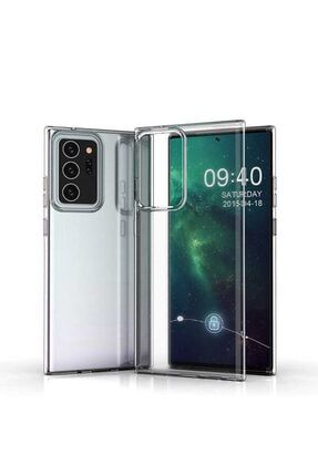 Samsung Galaxy Note 20 Ultra Şeffaf Sheer Premium Silikon Kılıf GalaxyNote20UltraŞeffaf