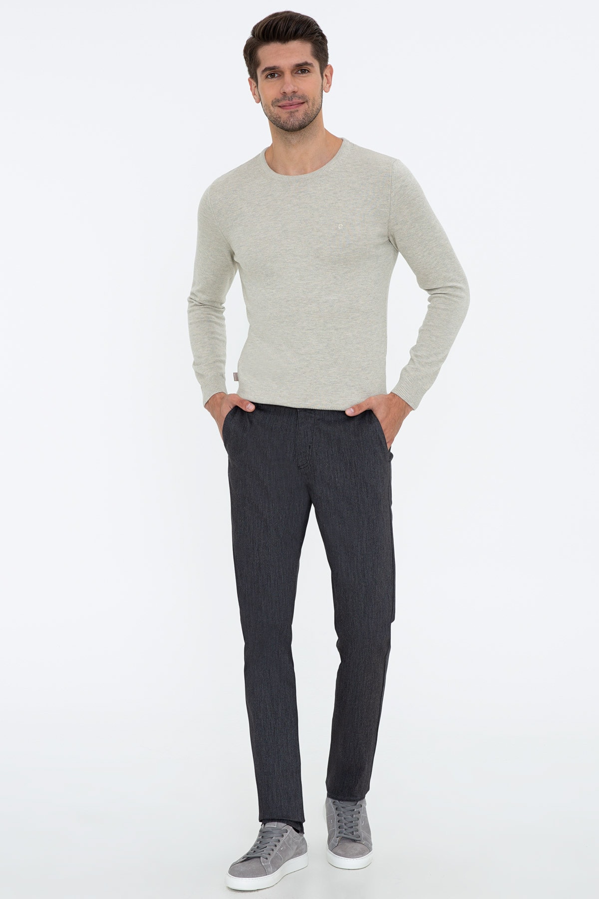 پلیور مردانه راسته آستین بلند | پیر کاردین Pierre Cardin G021SZ0TK.000.1256251 - تصویر 5