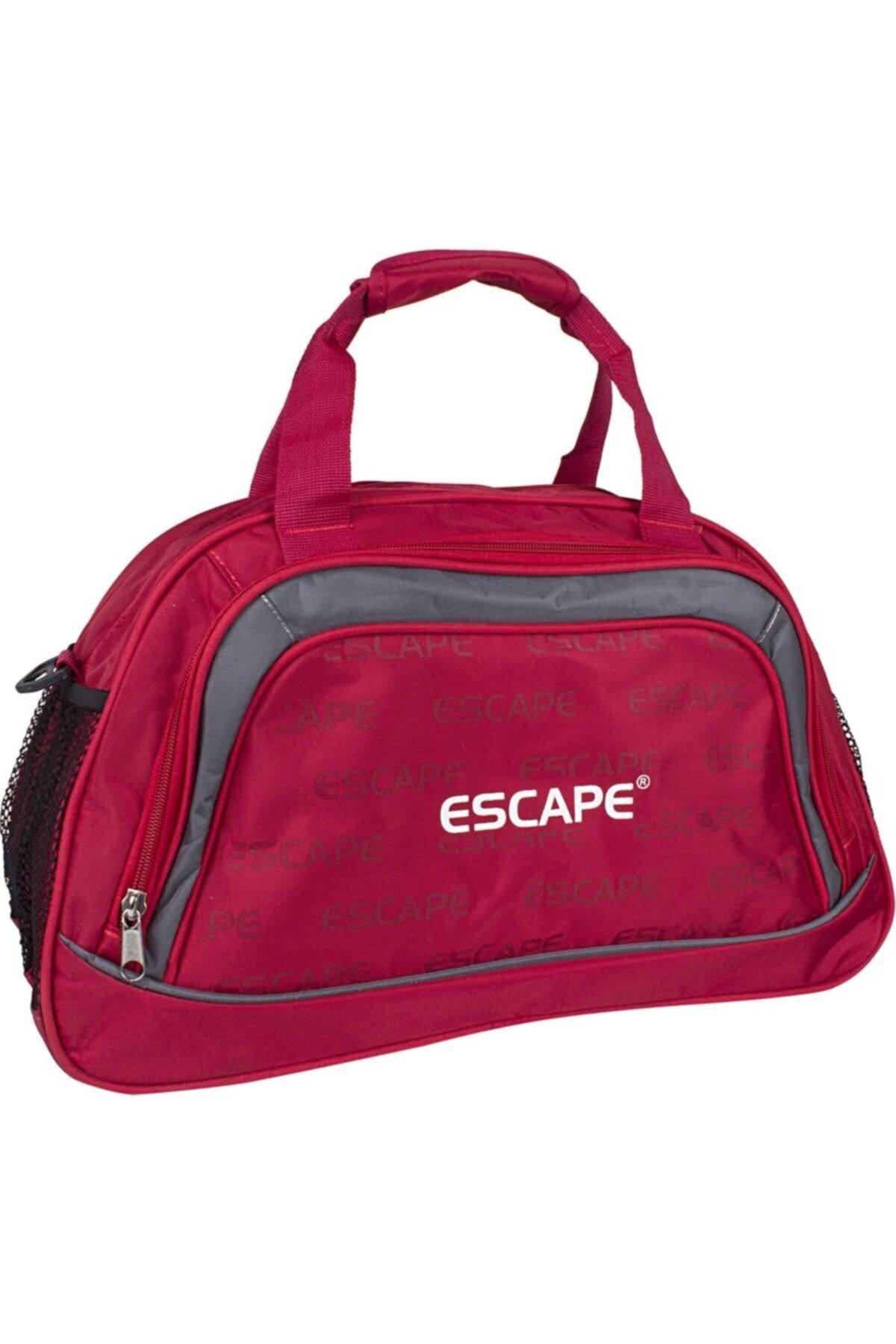 ESCAPE 137 Büyük Boy Omuz Askılı Spor Ve Seyahat Çantası Kırmızı