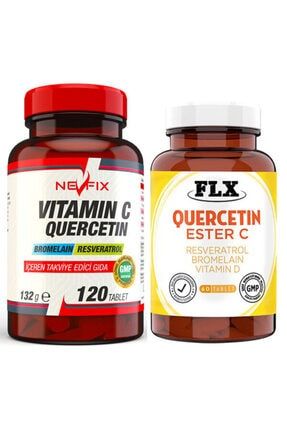 Nevfix Quercetin120 Tablet & Kuersetin Ester C 60 Tablet 507123242