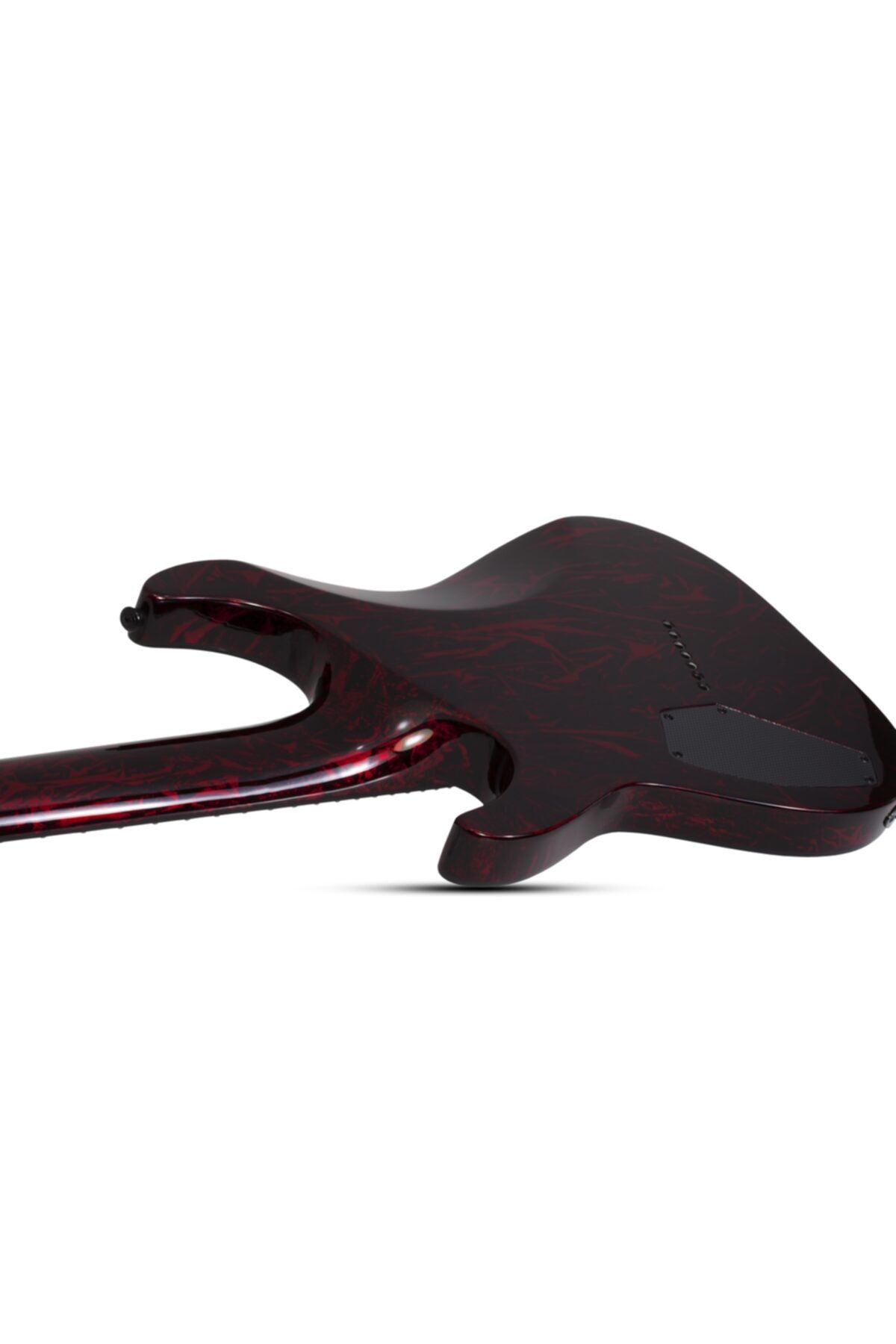 Schecter blood top moon silver mountain