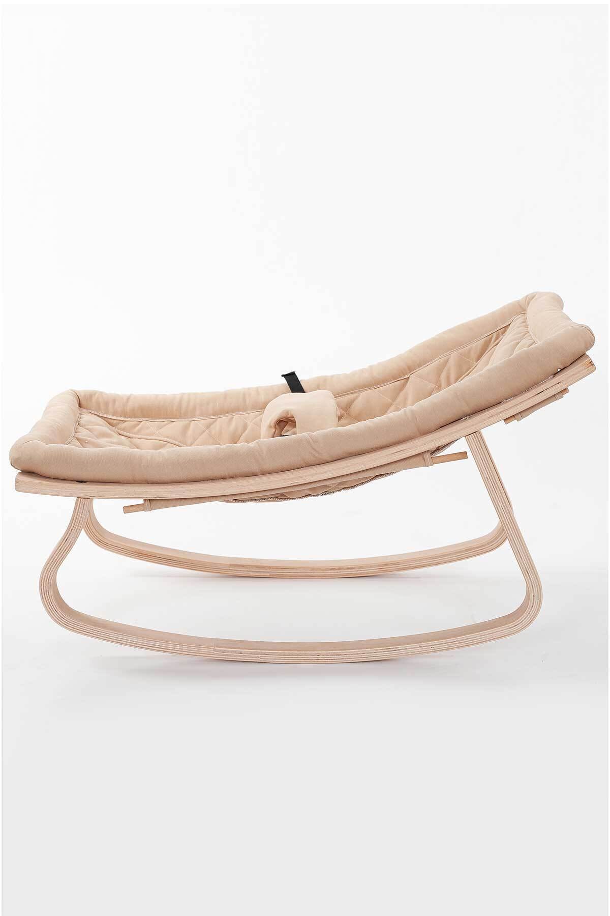 Babycom Naturel Ahşap Ana Kucağı - Kahve fotoğrafı 2 (önizleme)