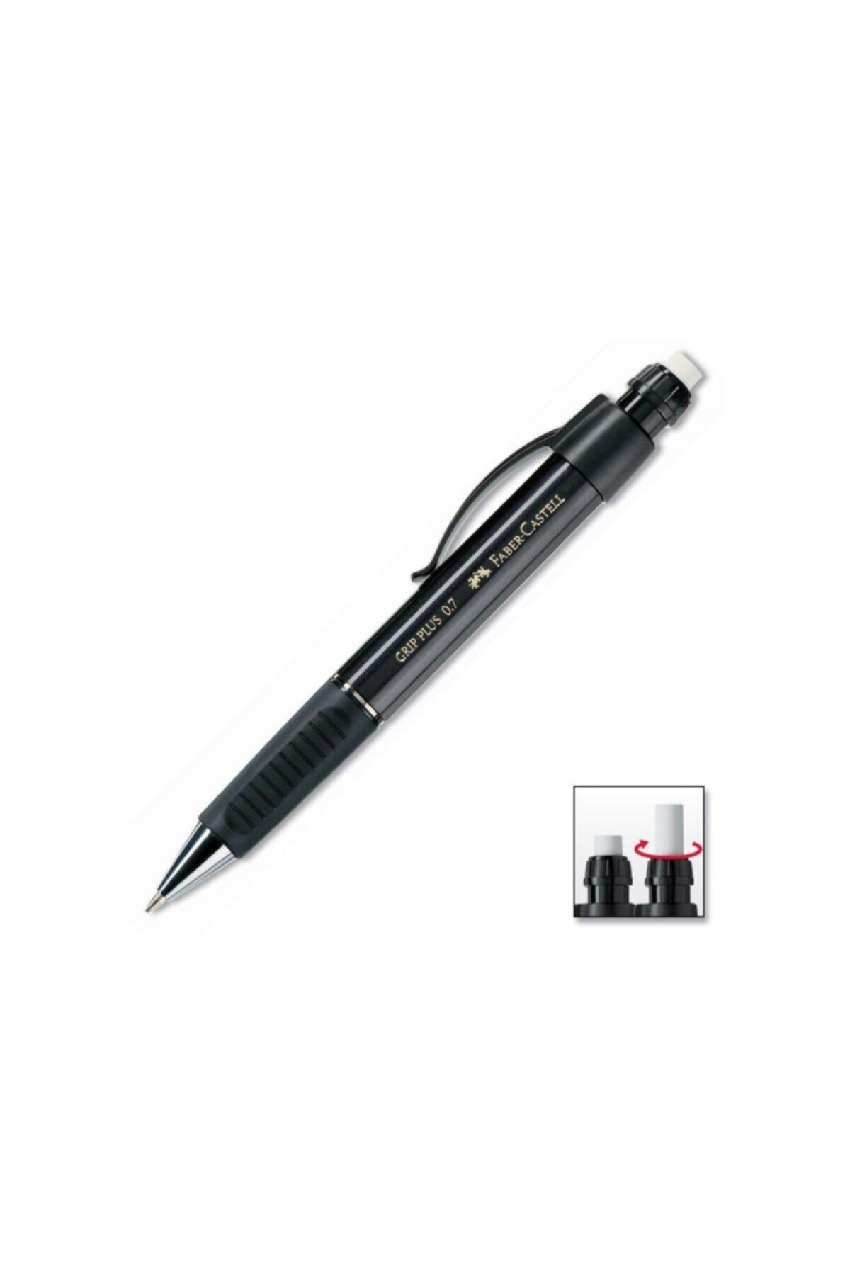 Faber Castell 0.7 Mm Siyah Grip Plus Versatil Kalem