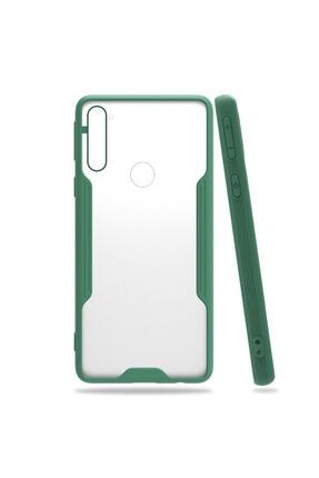 Realme 5i Uyumlu Platin Seri Silikon Kılıf - Yeşil TY-8791