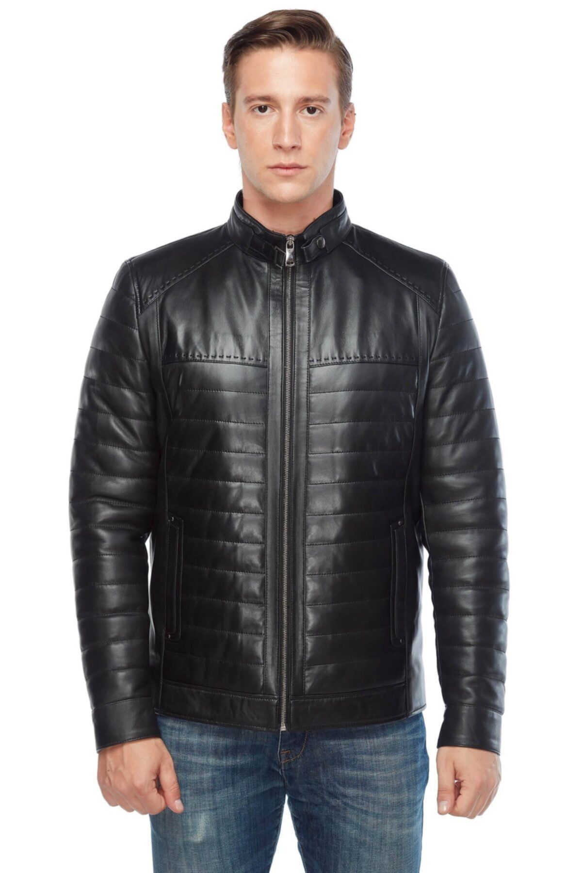 کاپشن چرم دری زا 35-8716-2