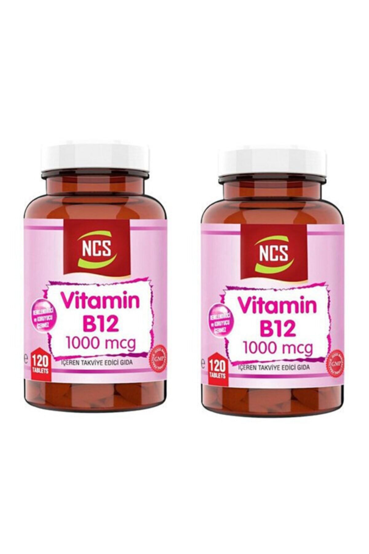 NCS Vitamin B12 Metilkobalamin 1000 Mcg 120 Tablet 2 Kutu