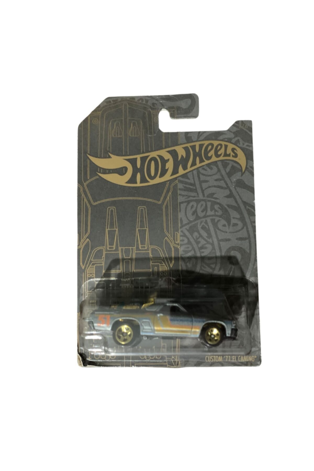 HOT WHEELS Hotwheels - Custom 71 El Camino - 1:64 Ölçek - 51.yıl