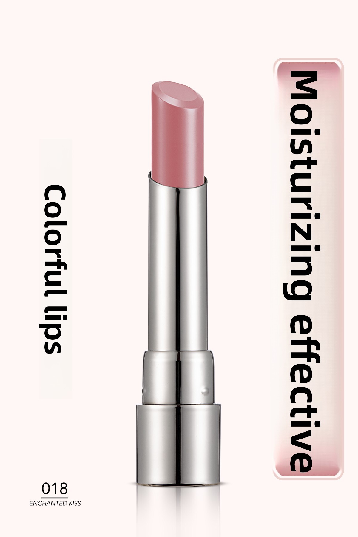 Flormar Moisturizing Glossy Lipstick- Sheer up Lipstick- 018 Enchanted Kiss- ...