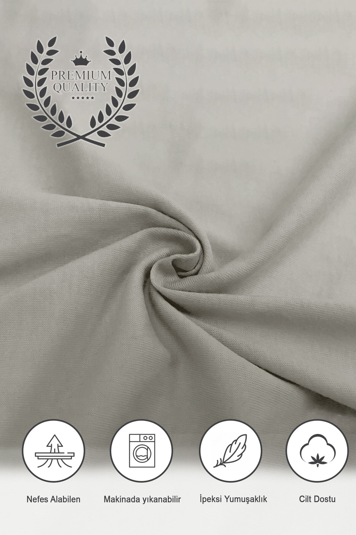 Vionel Home %100 Pamuk Penye, Lastikli Bebek Çarşafı, Organik Pamuk, Anne Yanı, Park Beşik Çarşafı fotoğrafı 2 (önizleme)