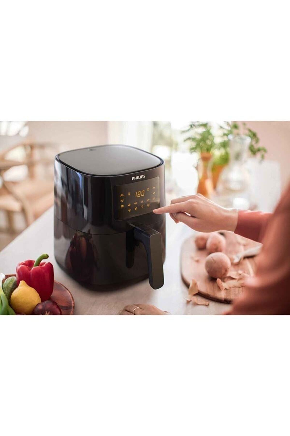 Philips Daha Az Yağ Kullanım 4.1 Litre - Bulaşık Makinesinde Yıkanabilir Airfryer