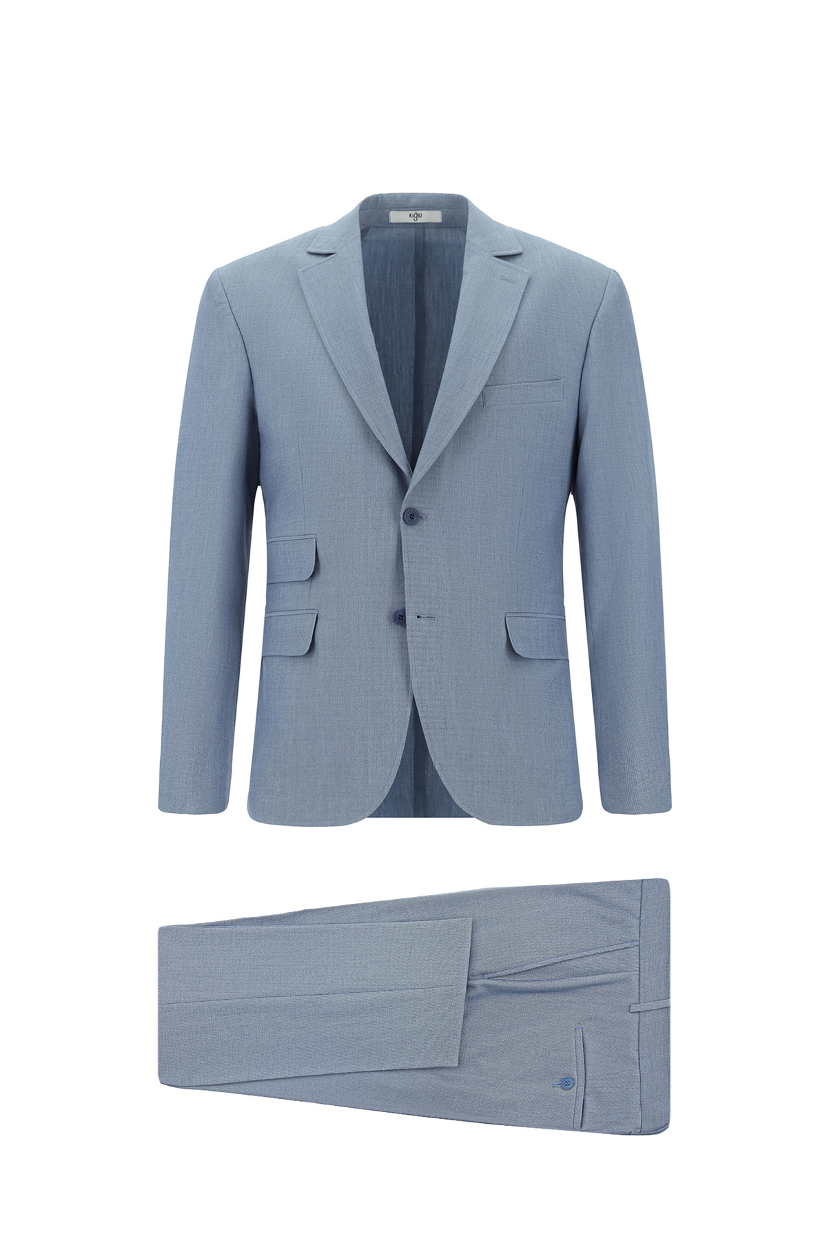 Kiğılı Super Slim Fit Ekstra Dar Kesim Çizgili Takım Elbise