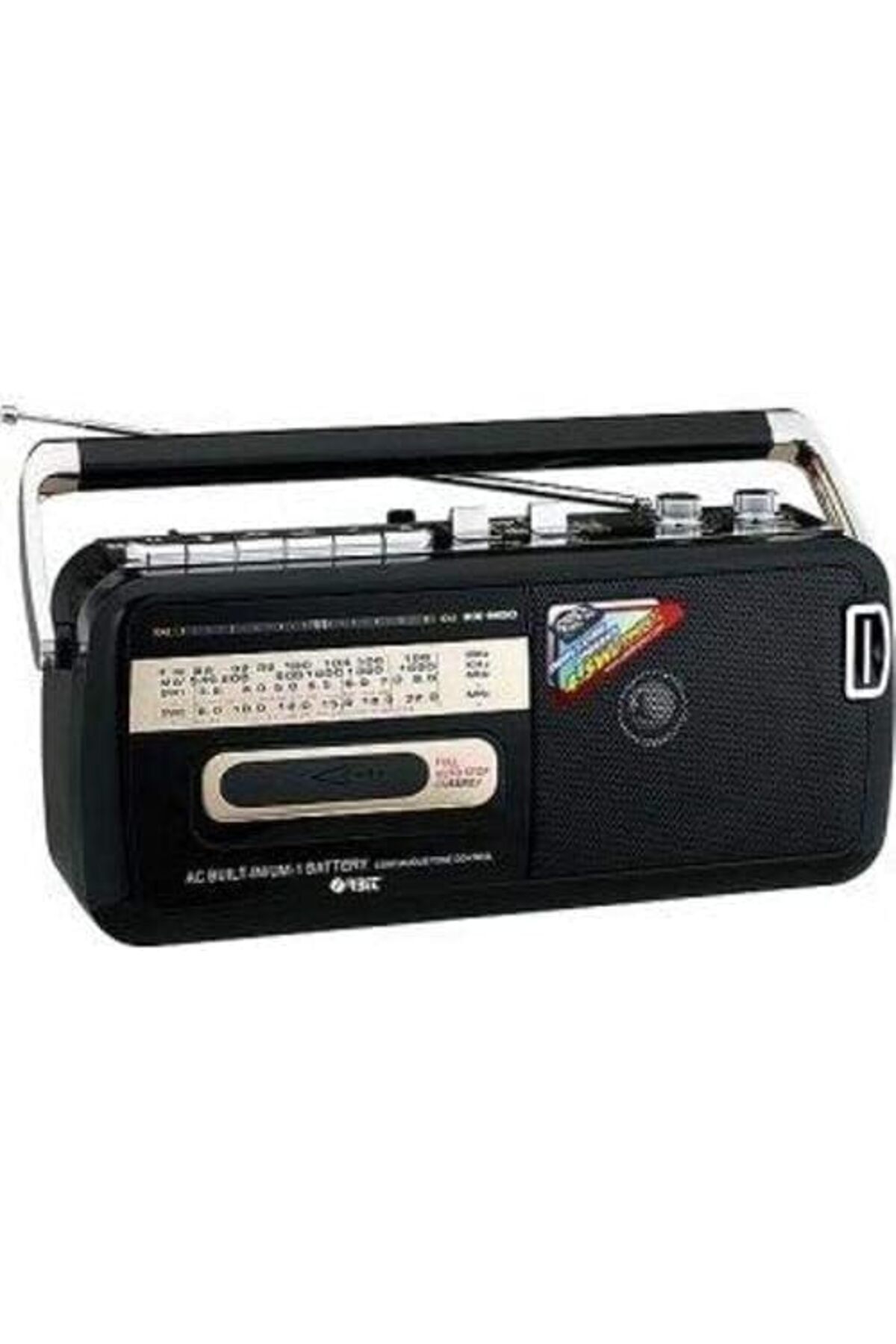 🔊 مسجل كاسيت وراديو كلاسيكي محمول من DLC– ميموري+ USB + راديو AM/FM/WM 🎶
