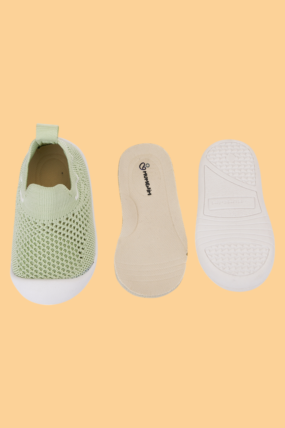 Mumenim Laaleys Unisex Bebek&çocuk Kaymaz Ortopedik Taban Mavi Ilk Adım Ayakkabısı Spor Sneaker fotoğrafı 4 (önizleme)