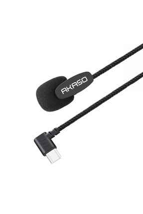AKASO Kameralar Ile Uyumlu Type-c Girişli Aksiyon Kamera Mikrofonu