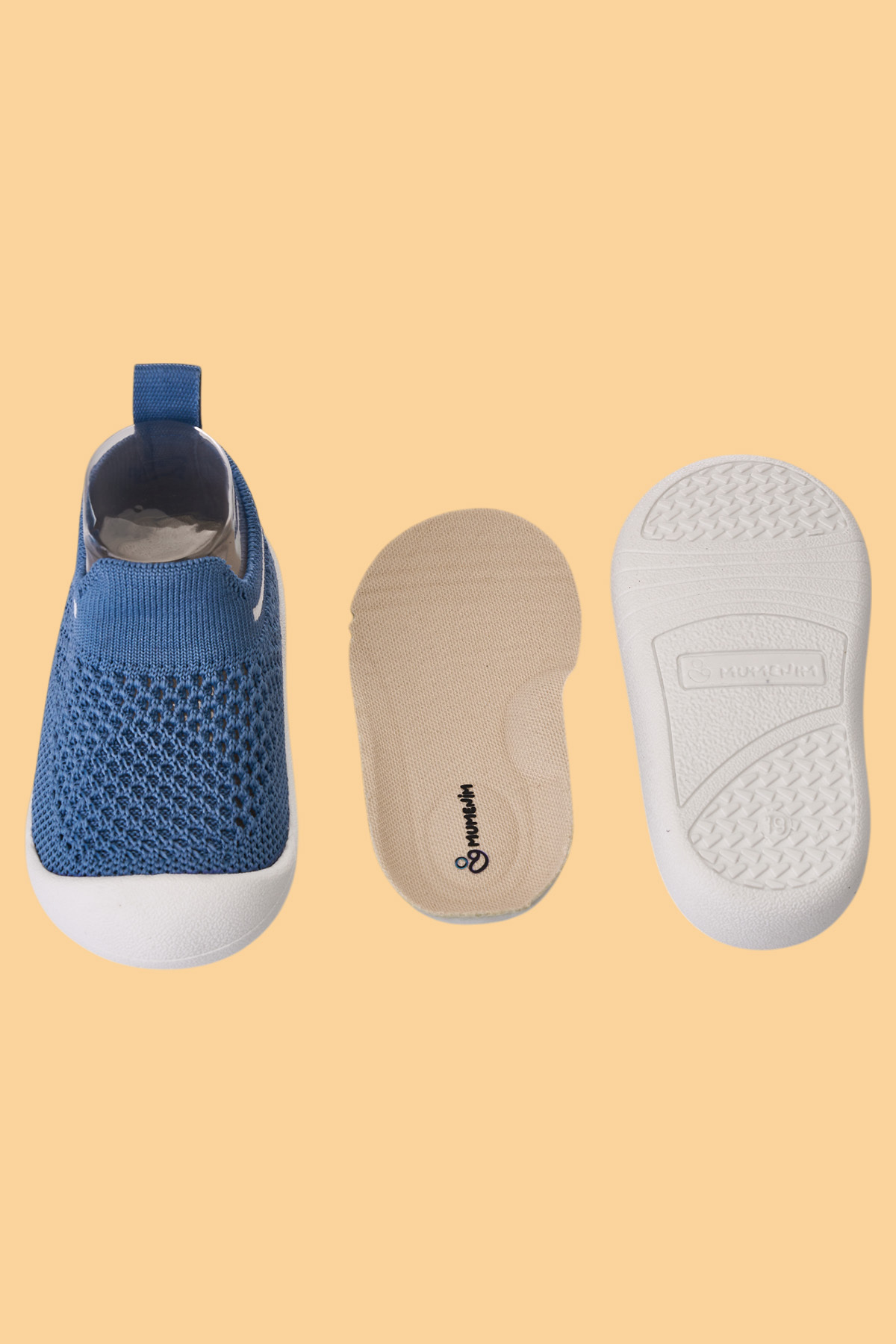 Mumenim Laaleys Lacivert Ortopedik Esnek Taban Çocuk Bebek İlk Adım Spor Ayakkabı ve Sneaker fotoğrafı 5 (önizleme)