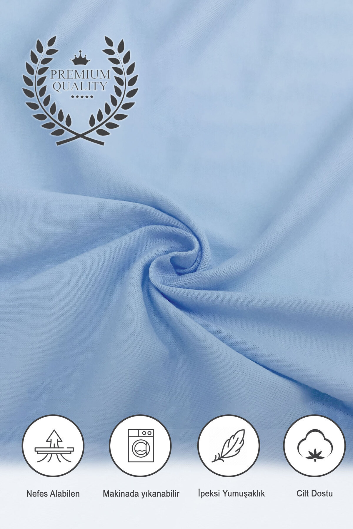 Vionel Home %100 Pamuk Penye, Lastikli Bebek Çarşafı, Organik Pamuk, Anne Yanı, Park Beşik Çarşafı fotoğrafı 2 (önizleme)