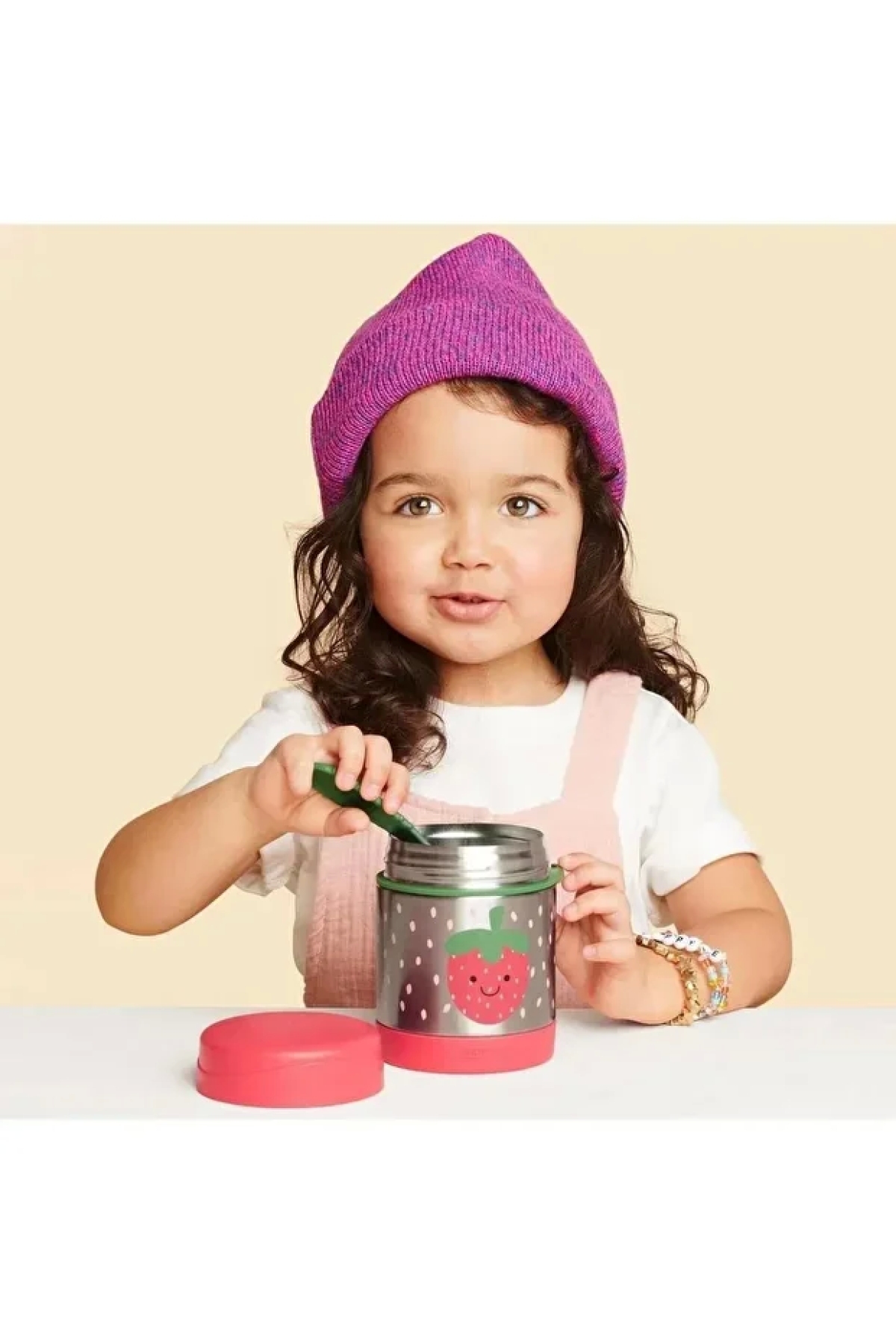 Skip Hop Zoo Paslanmaz Çelik Termos 325 Ml Çilek fotoğrafı 3 (önizleme)