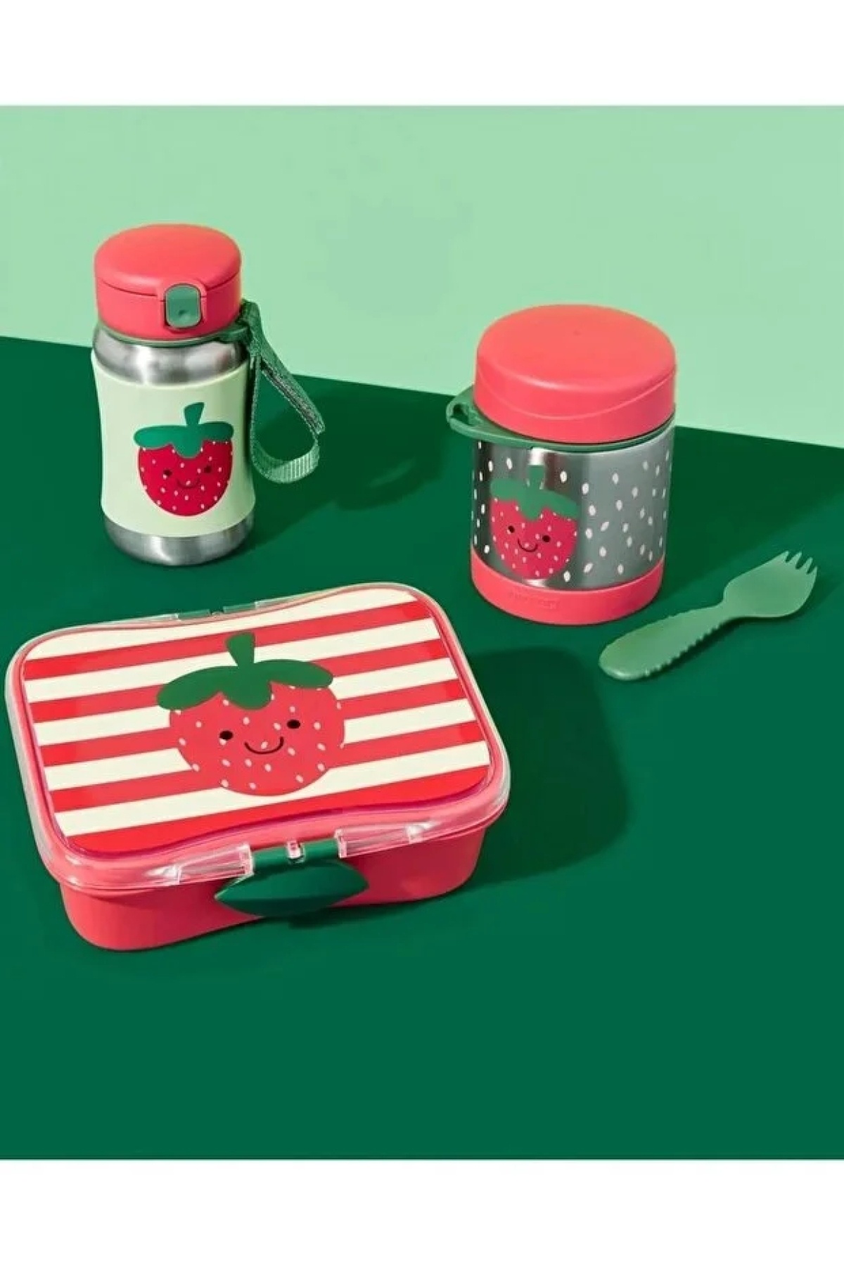 Skip Hop Zoo Paslanmaz Çelik Termos 325 Ml Çilek fotoğrafı 4 (önizleme)