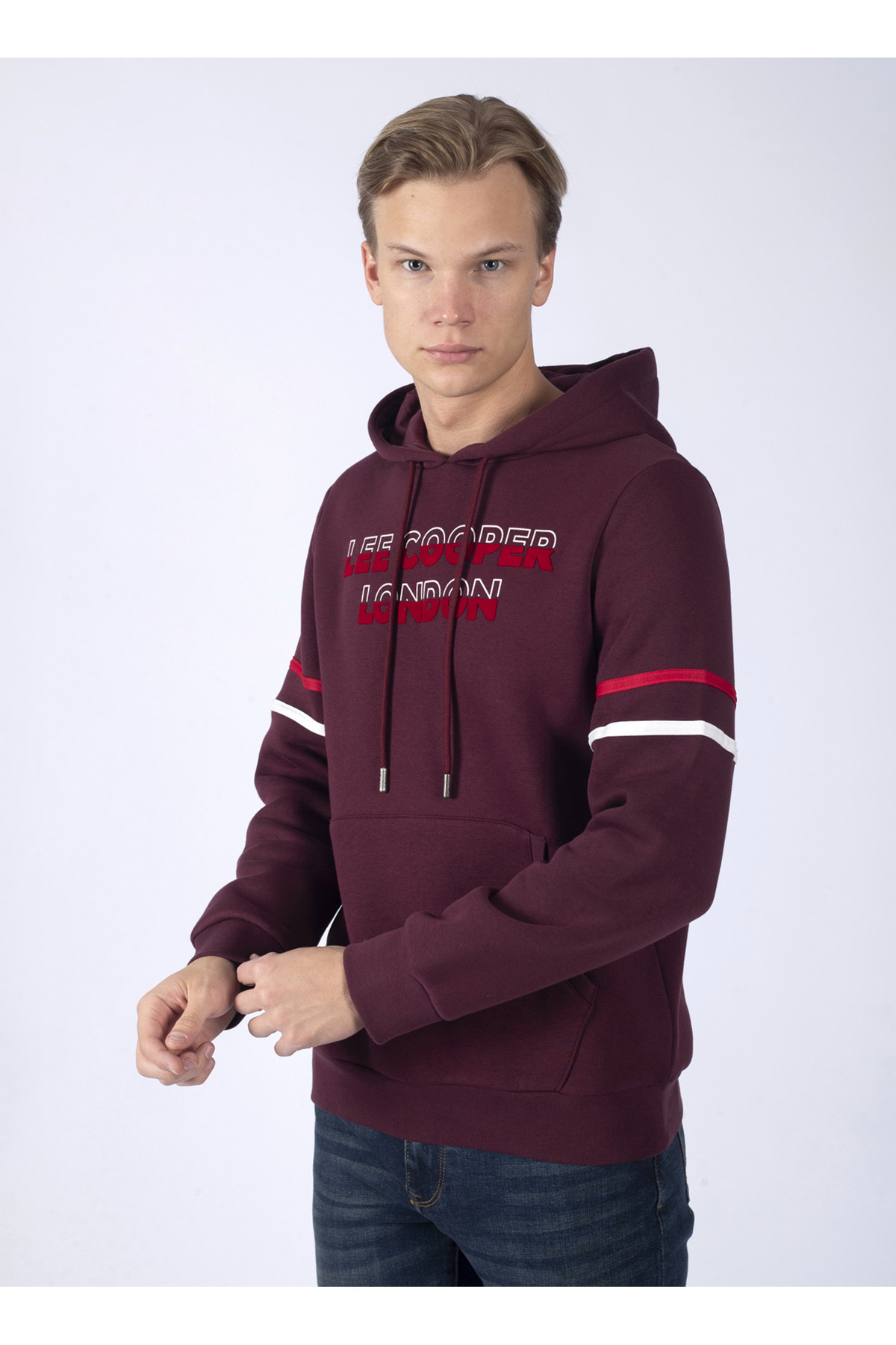 سویشرت مردانه راسته آستین بلند | لی کوپر Lee Cooper 241 LCM 241004 - تصویر 2