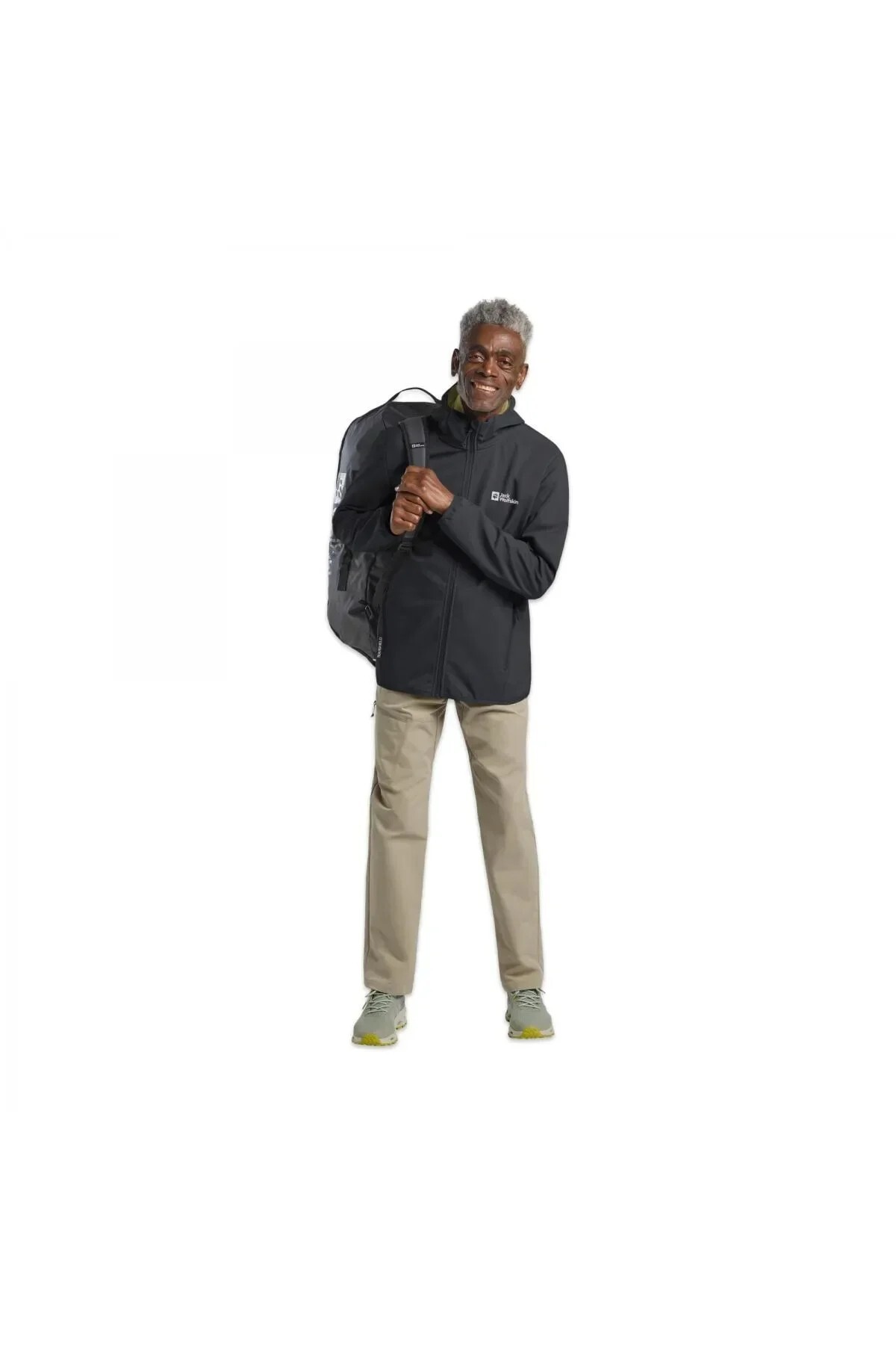 پلار مردانه راسته آستین بلند | جک ولف اسکین Jack Wolfskin 1307471-T0350 - تصویر 5