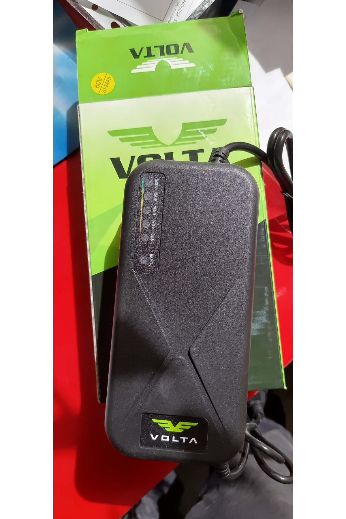 Volta Vs1 sarj Göstergeli 2024 Ve Öncesi Sarj Aleti 5 Akü