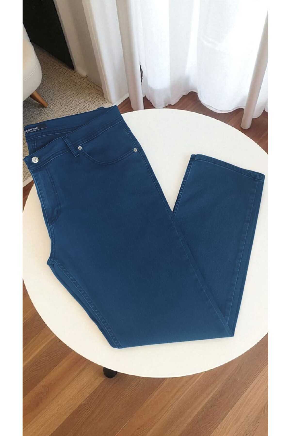 Endow jeans Battal Büyük BEDEN%100 Pamuk, Licra Erkek Kot Pantolon (orijinal Üst Kalite ÜRÜN)56,58,60,62,64 Bed. görsel 4