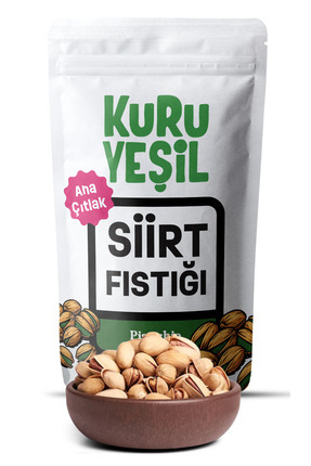 Kuru Yeşil Siirt Fıstığı – 100 Gr – Kavrulmuş – Doğal – Ana Çıtlak Antep Fıstığı