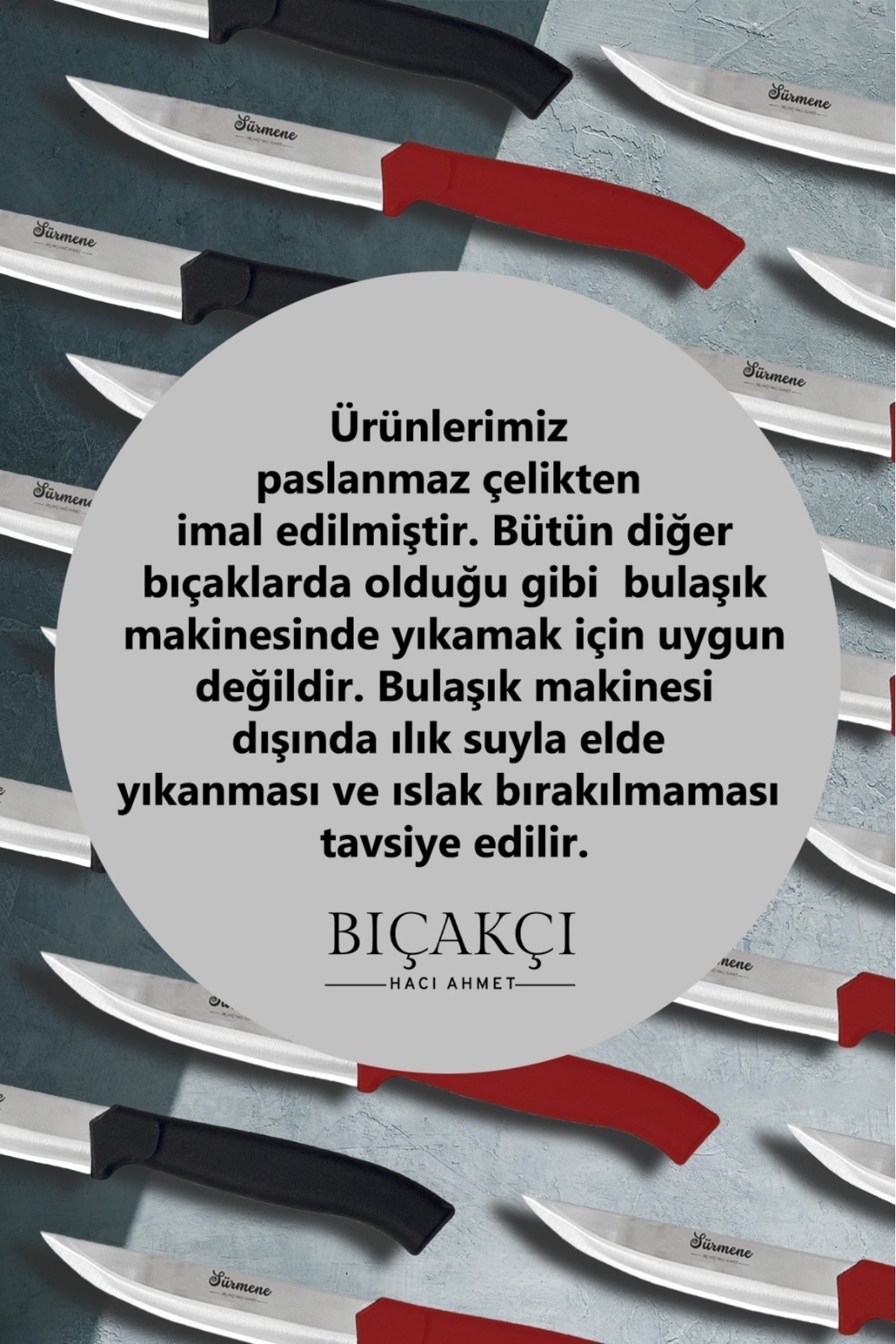 Sürmene Bıçakçı Hacı Ahmet Sekizli Sürmene Günlük Kullanım Et
