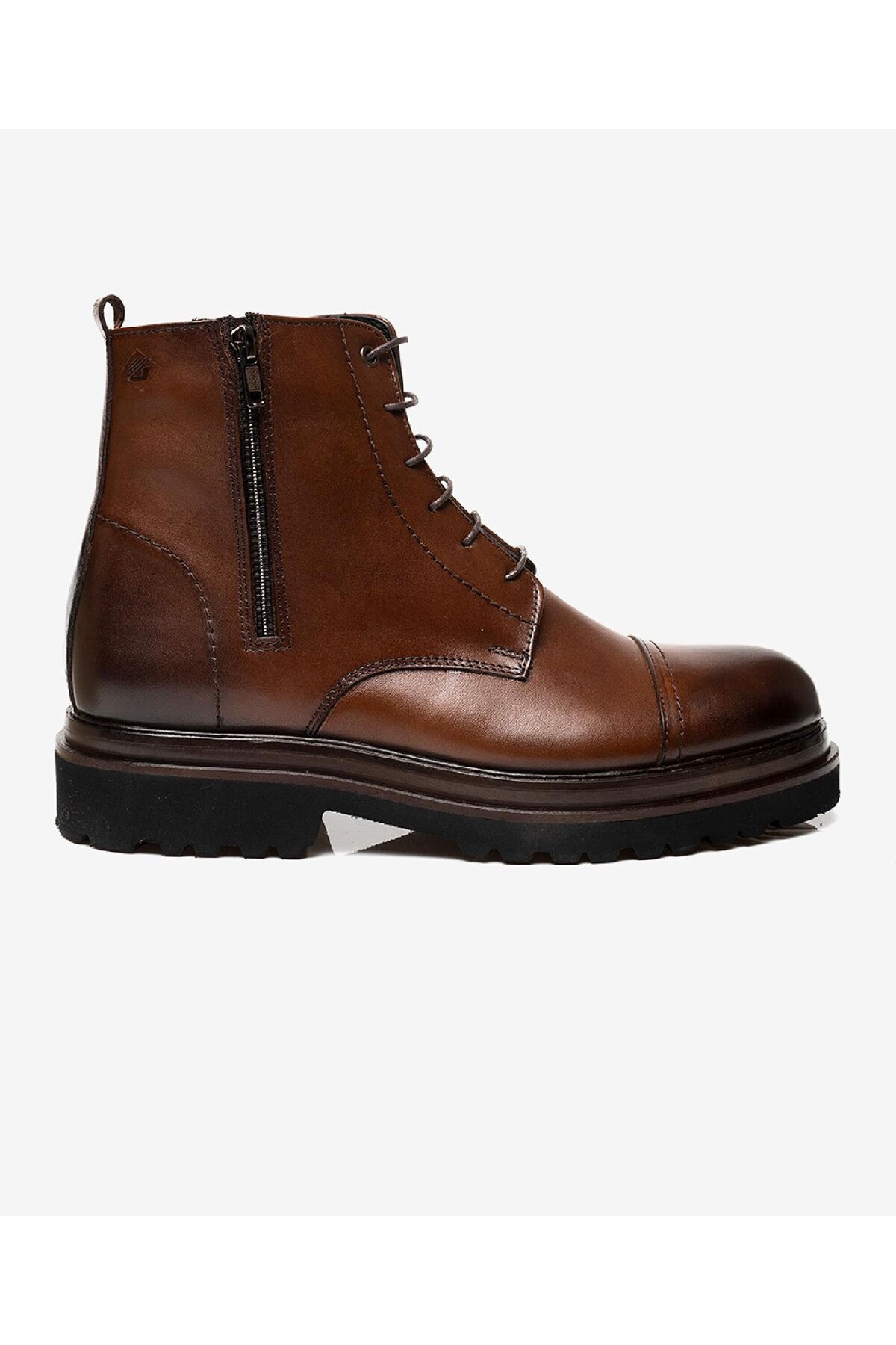 گریدر چکمه مردانه چرم اصل قهوه ای 3K1UB75139
