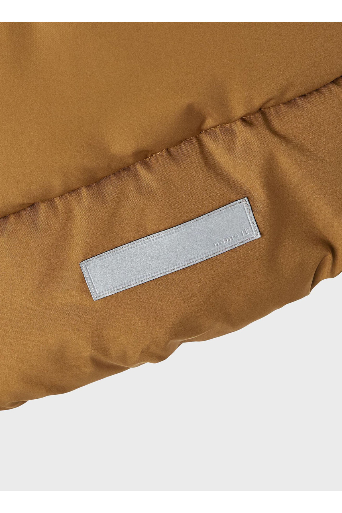 name it Kahve Erkek Bebek Kapüşonlu Normal Bel Kürklü Mont NMMMATHEW JACKET2 fotoğrafı 5 (önizleme)