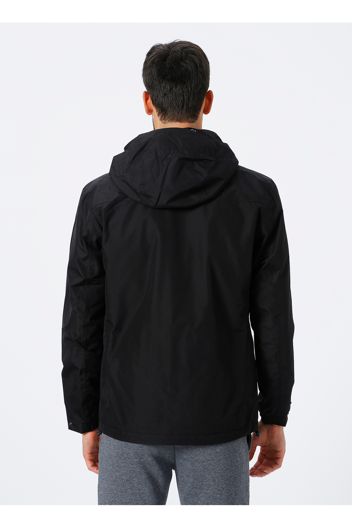 Siyah Erkek Fermuarlı Yağmurluk HH DUBLINER INSULATED JACKET — مشکی 5002770869 — تصویر 4 از 5