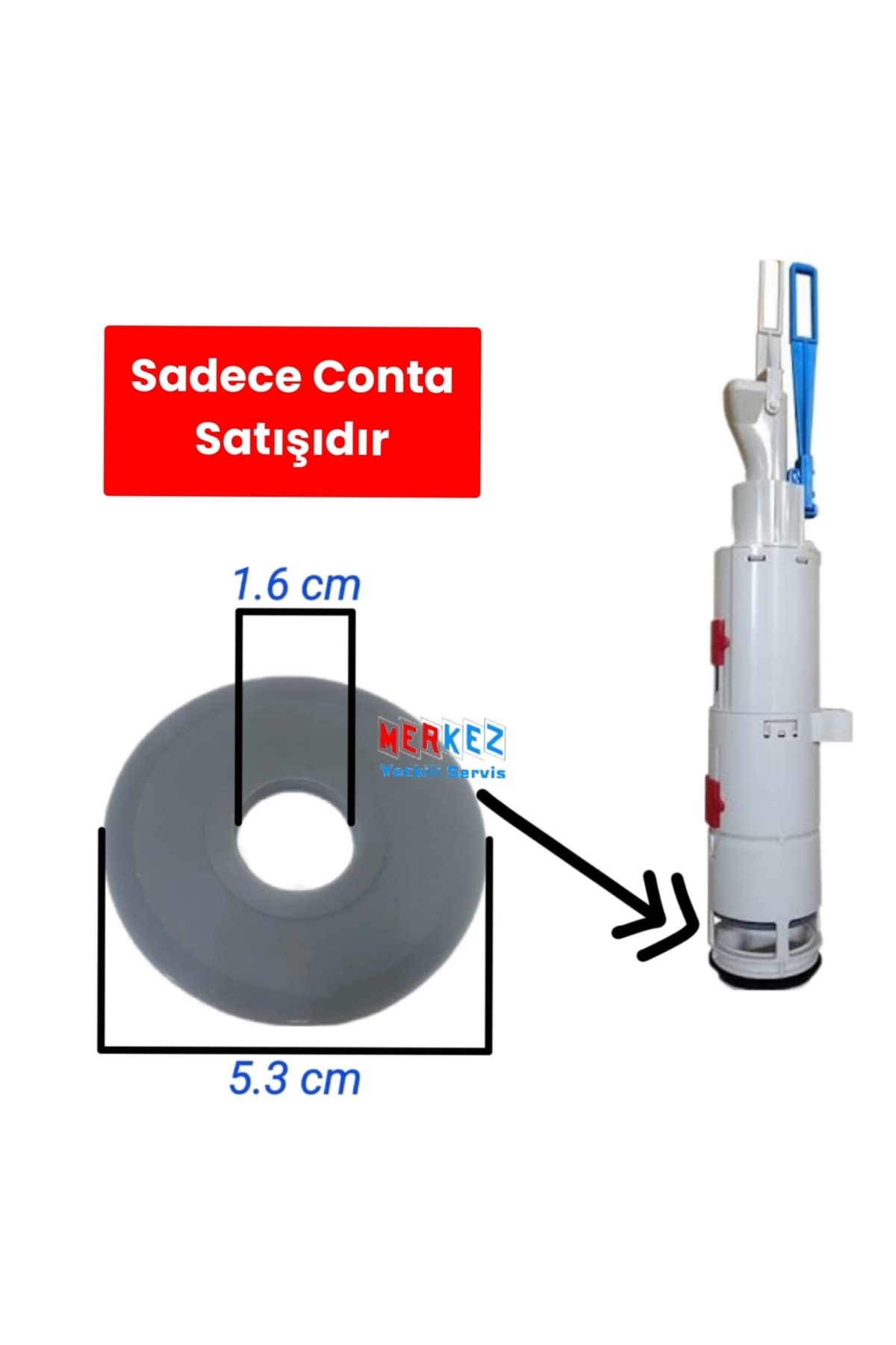 Turkuaz Gömme Rezervuar Iç Takım Contası
