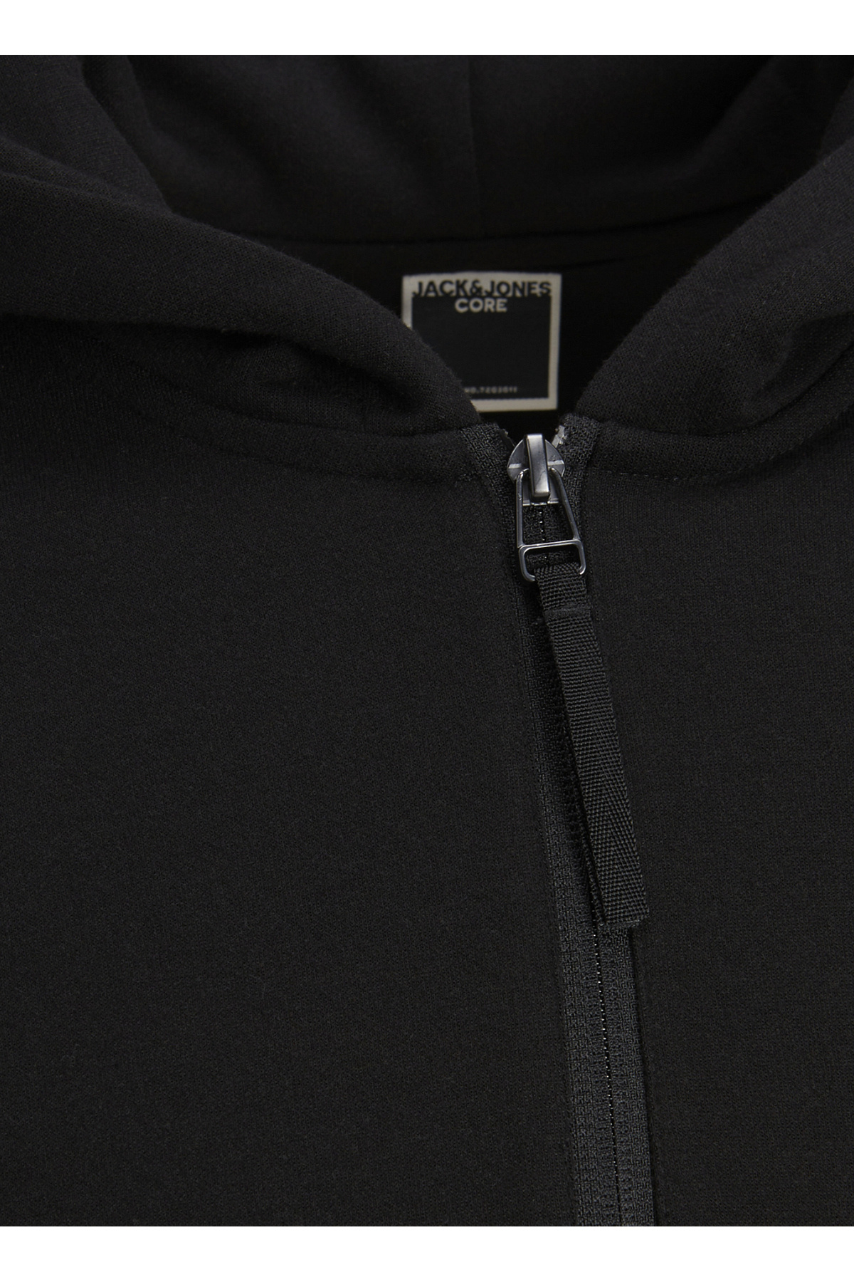 جک اند جونز سویشرت مردانه مشکی کلاهدار 12240224_JCOSHADE SWEAT HOOD