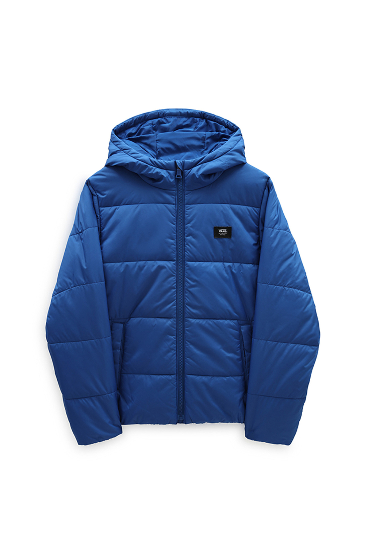 ونس ژاکت ساده آستین بلند پسرانه آبی کلاهدار VN0008BU7WM1 NORRIS MTE-1 PUFFER JA