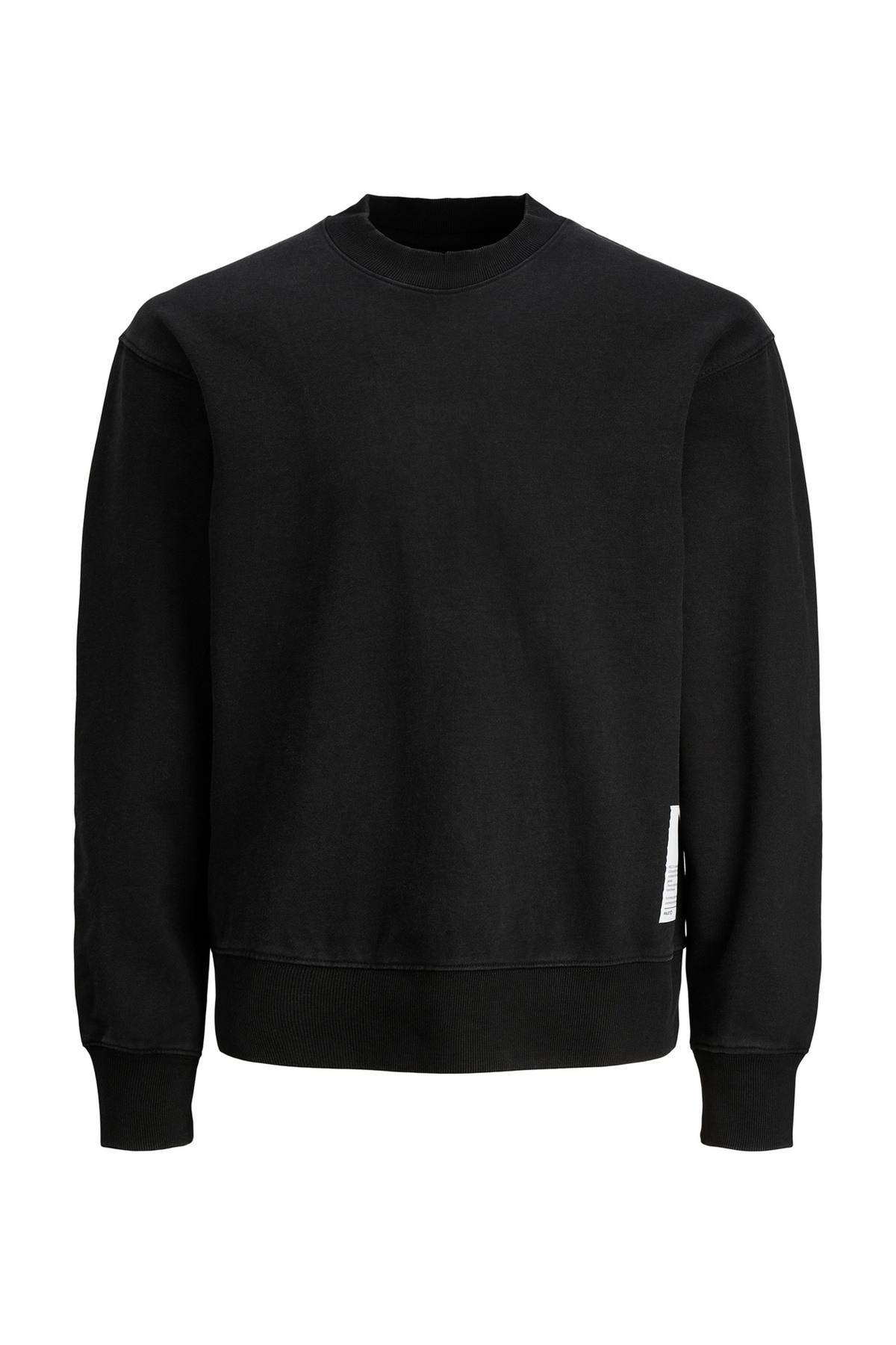جک اند جونز سویشرت مردانه مشکی کلاهدار 12239268_JCOPRJCT SWEAT CREW NECK A
