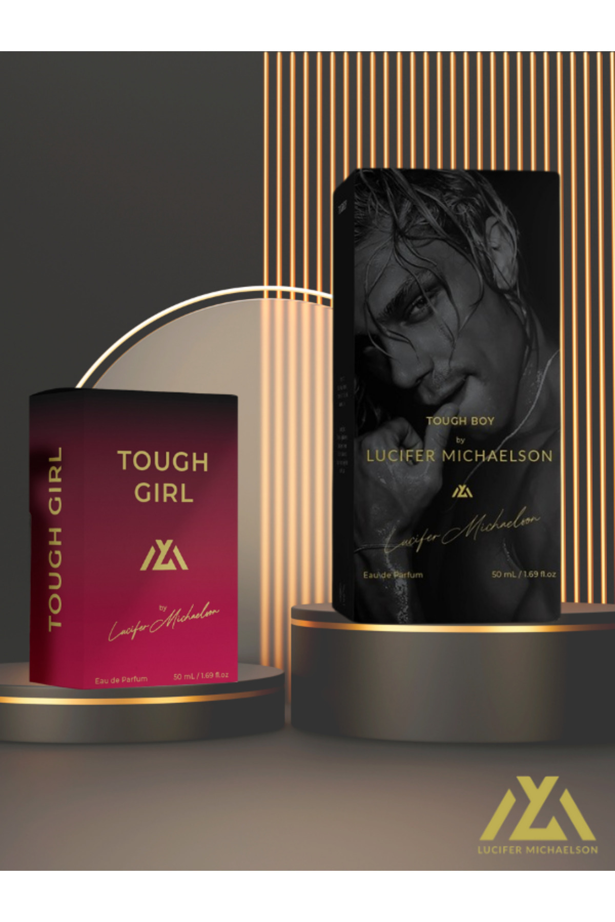 Tough Boy & Tough Girl Ikili Set (50 ML 50 ML)erkek & Kadın Parfüm — LMP.Set1 — تصویر 3 از 3