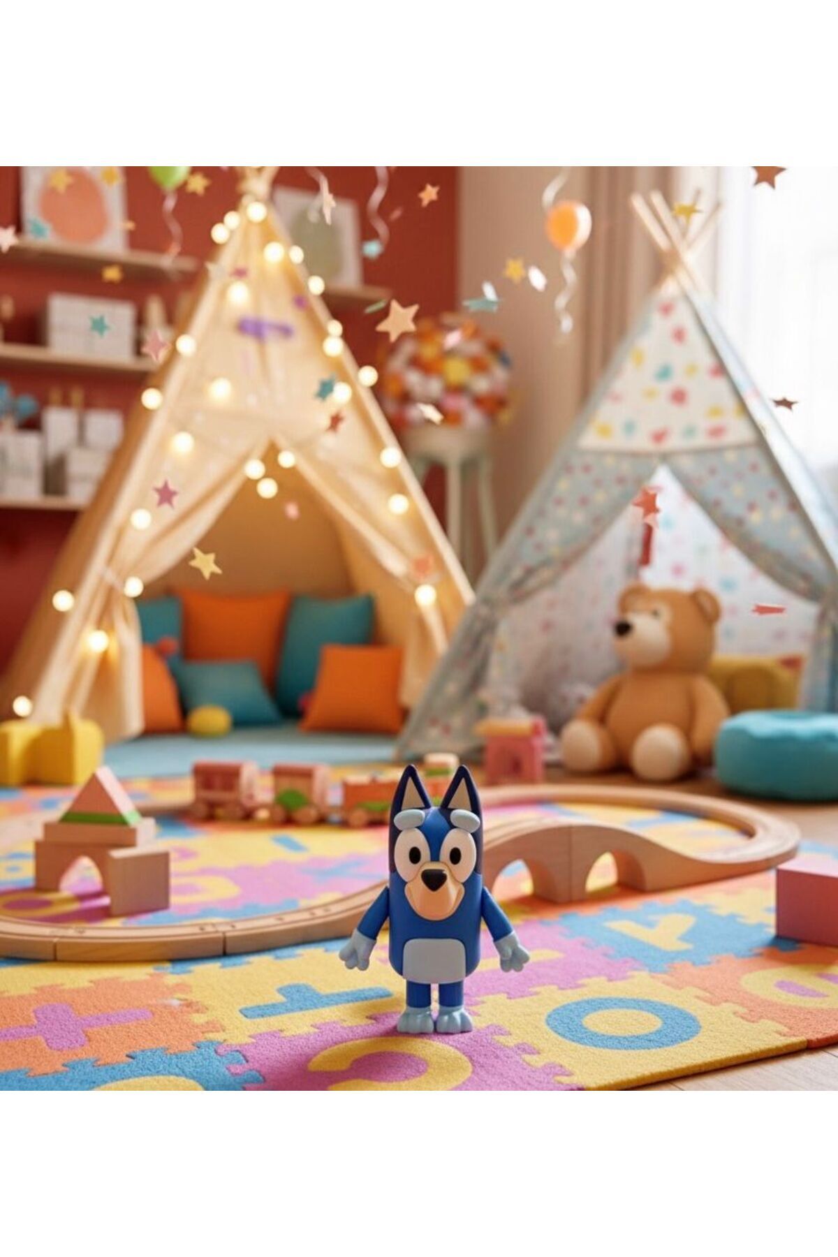 3DekorPusula Bluey Hareketli Oyuncak