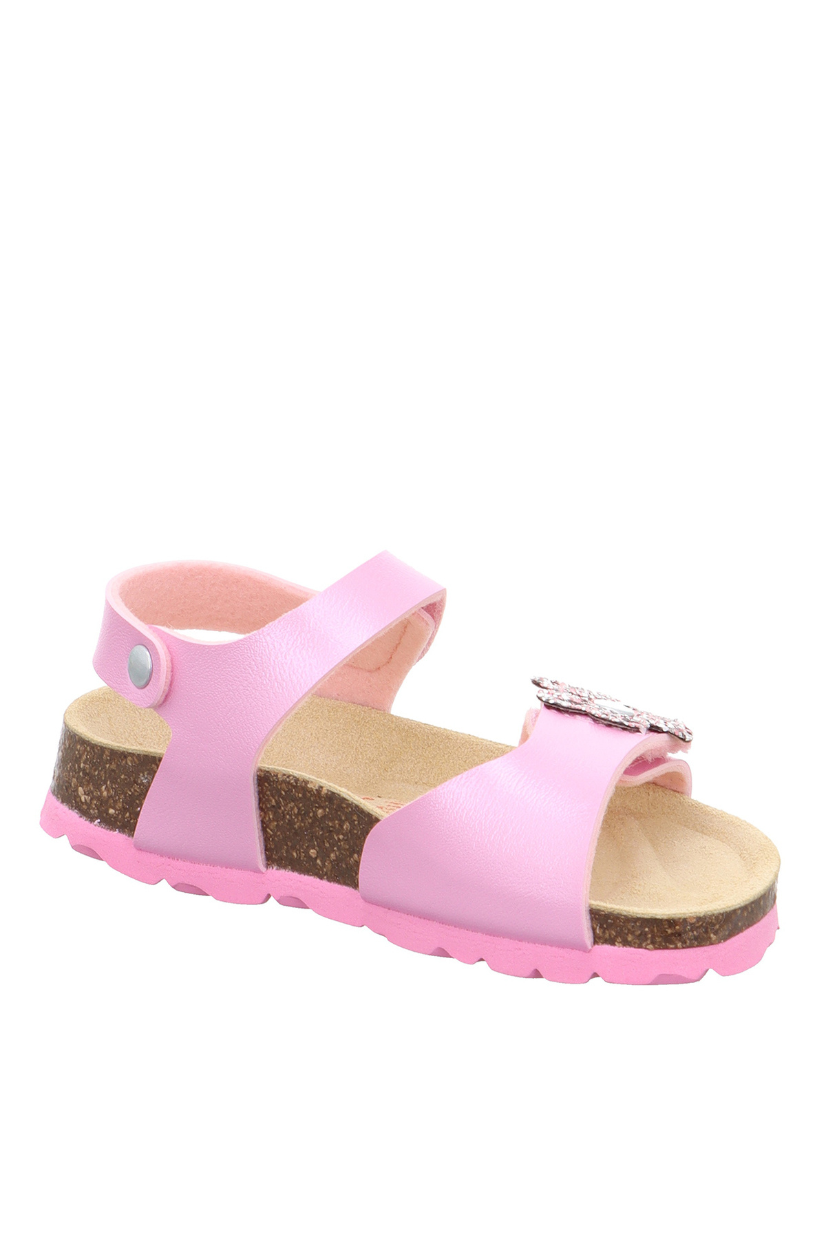 Superfit Koyu Pembe Kız Bebek Sandalet BIOS 1-000118-5500-1 fotoğrafı 4 (önizleme)
