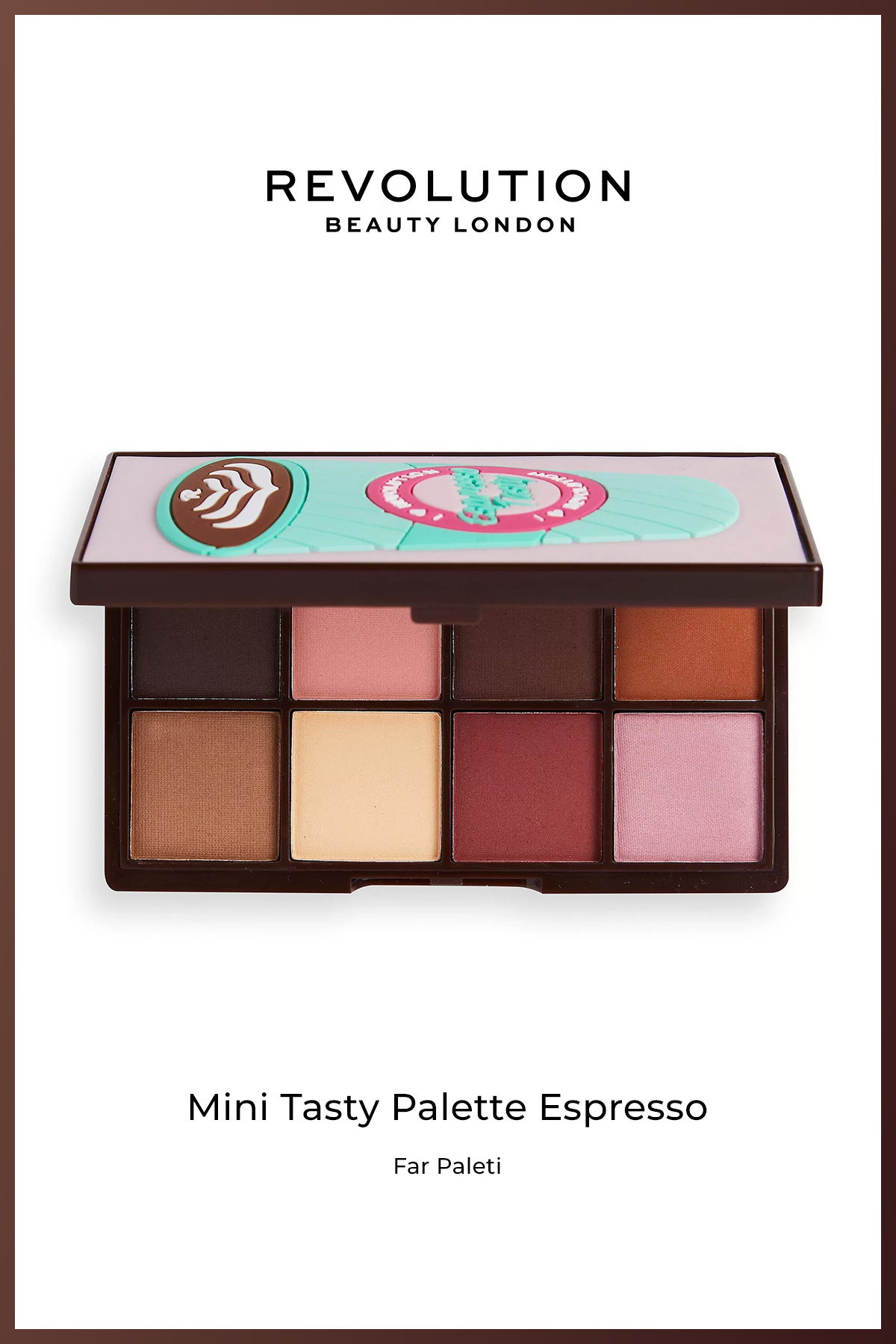 I HEART REVOLUTION Mini Tasty Eyeshadow Palette - Espresso