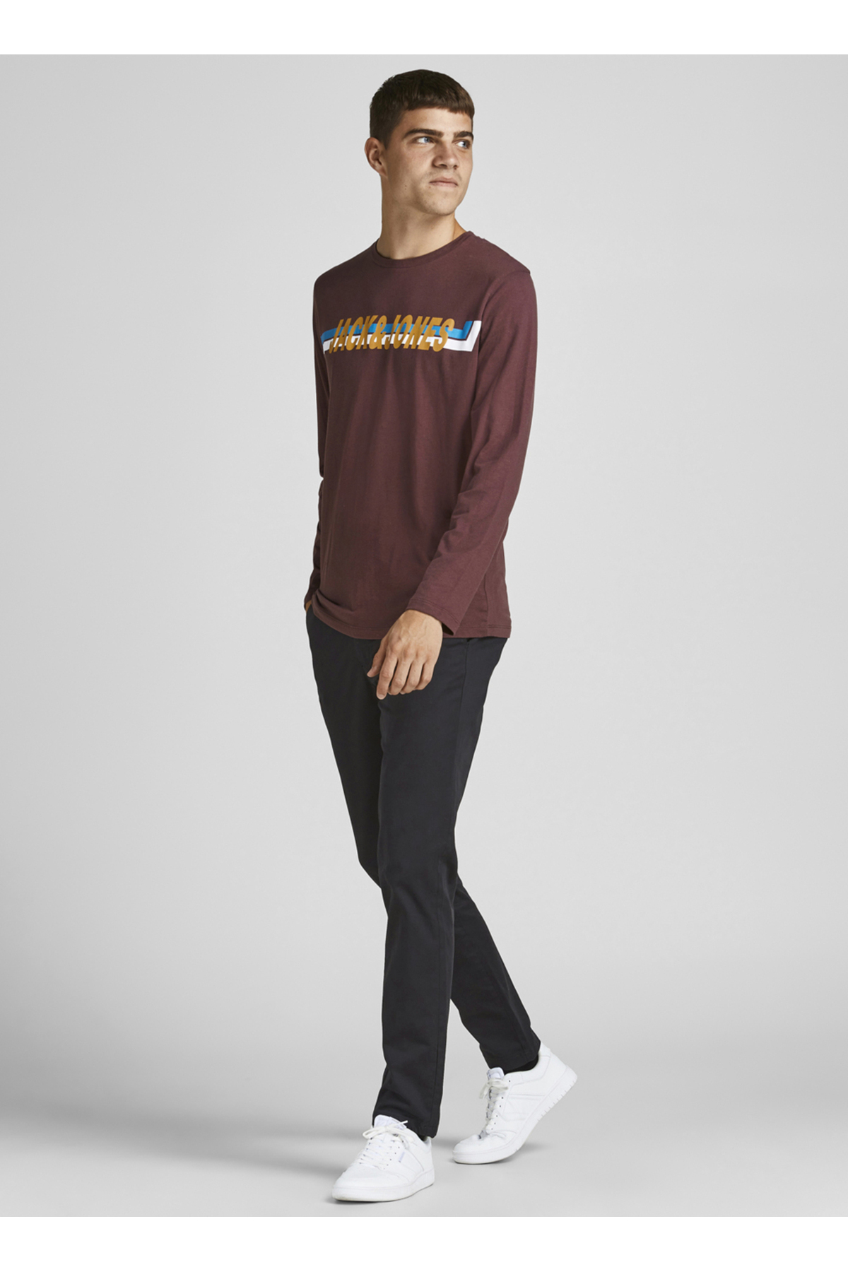 شلوار ورزشی مردانه راسته فاق نرمال | جک اند جونز Jack & Jones 5002993250 - تصویر 7