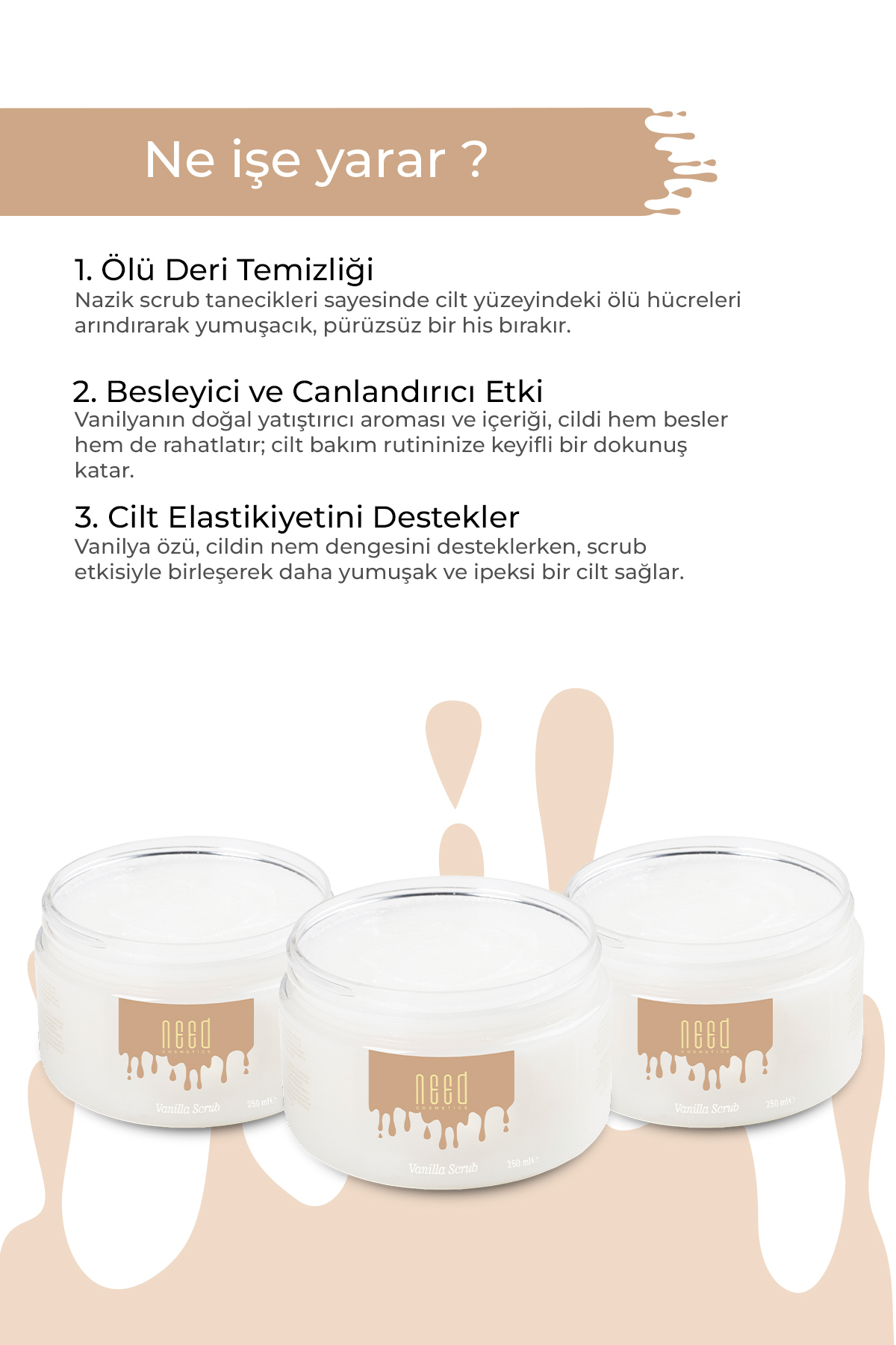 Vanilyalı Yenileyici Arındırıcı Batık Ve Çilek Görünümü Karşıtı Peeling 250 ml — 85 — تصویر 2 از 4