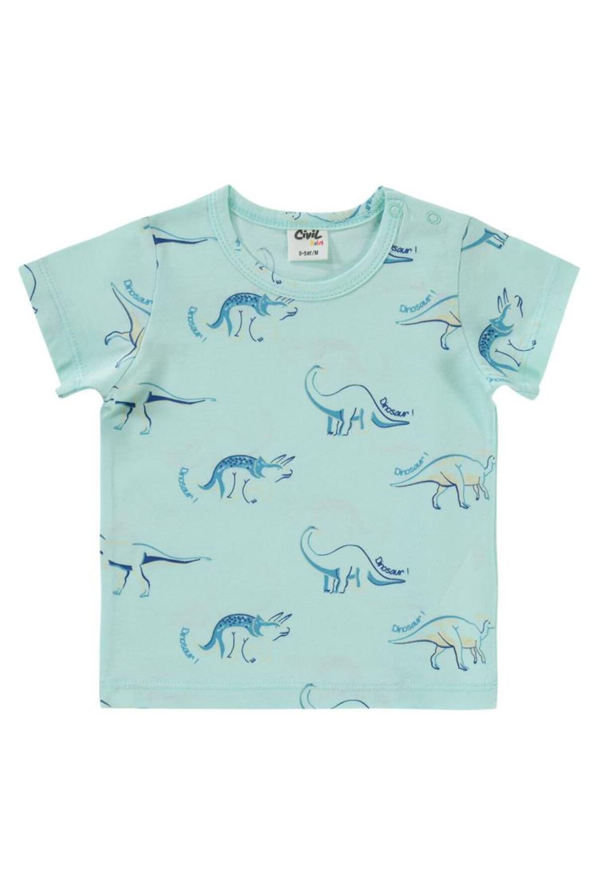 Baby Boy Shorts Set 6-18 Months Mint