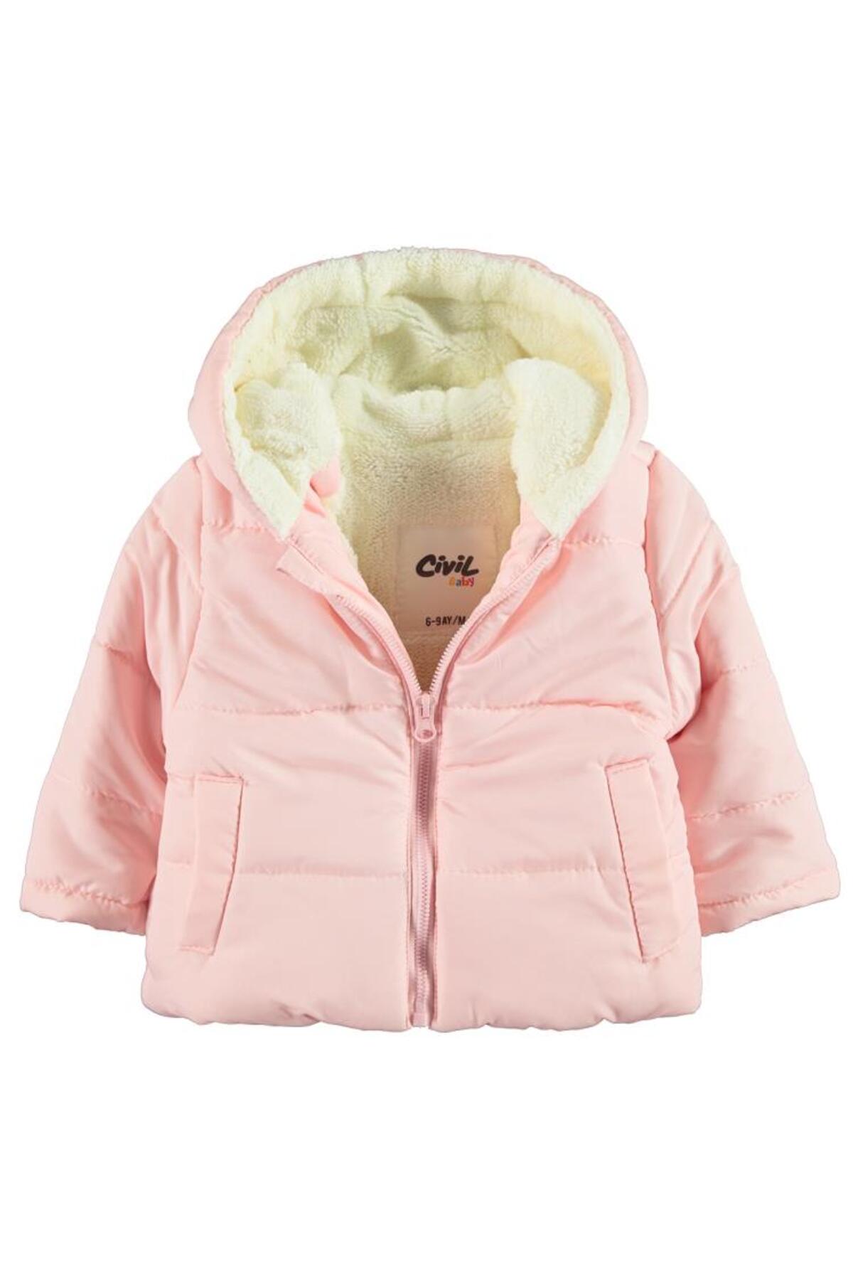 Civil Civil Baby Düz 6-18 Ay Mont - Pembe fotoğrafı 4 (önizleme)