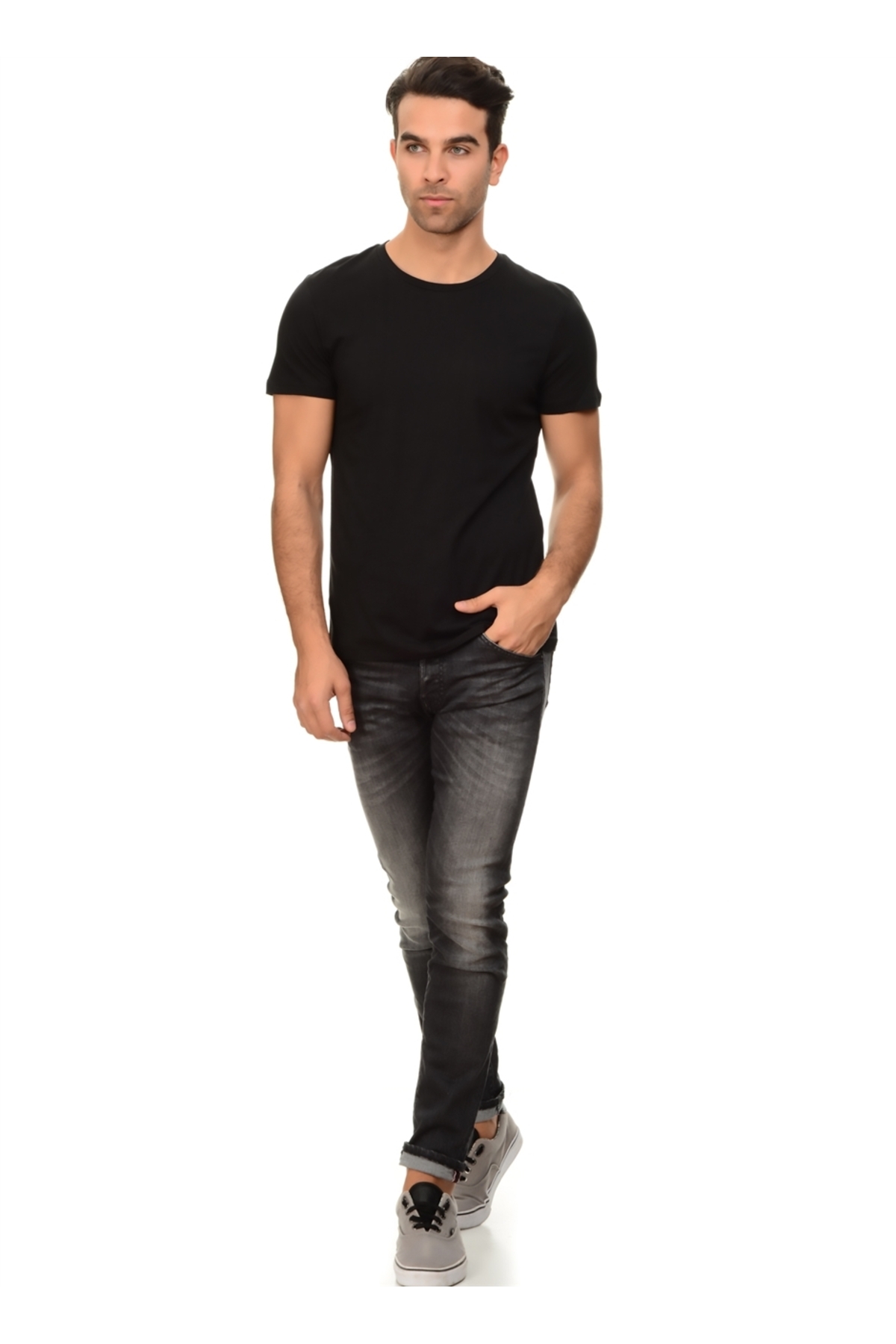 شلوار جین، سایز ۳۱-۳۴، مشکی جک اند جونز شلوار جین Jack & Jones
