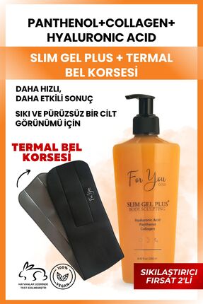 For You Gold Sıkılaştırıcı, Bölgesel İncelme, Selülit Ve Çatlak Karşıtı, Slim...