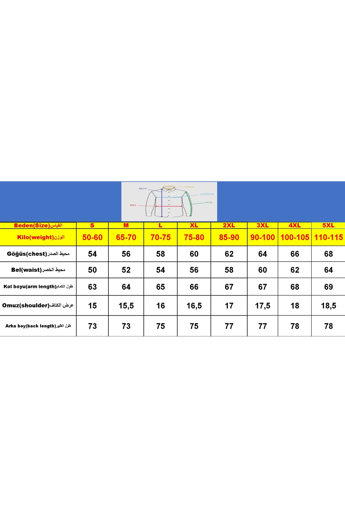 YXC  Çift Cepli Gömlek Erkek Kot Gömlek - Görsel 3