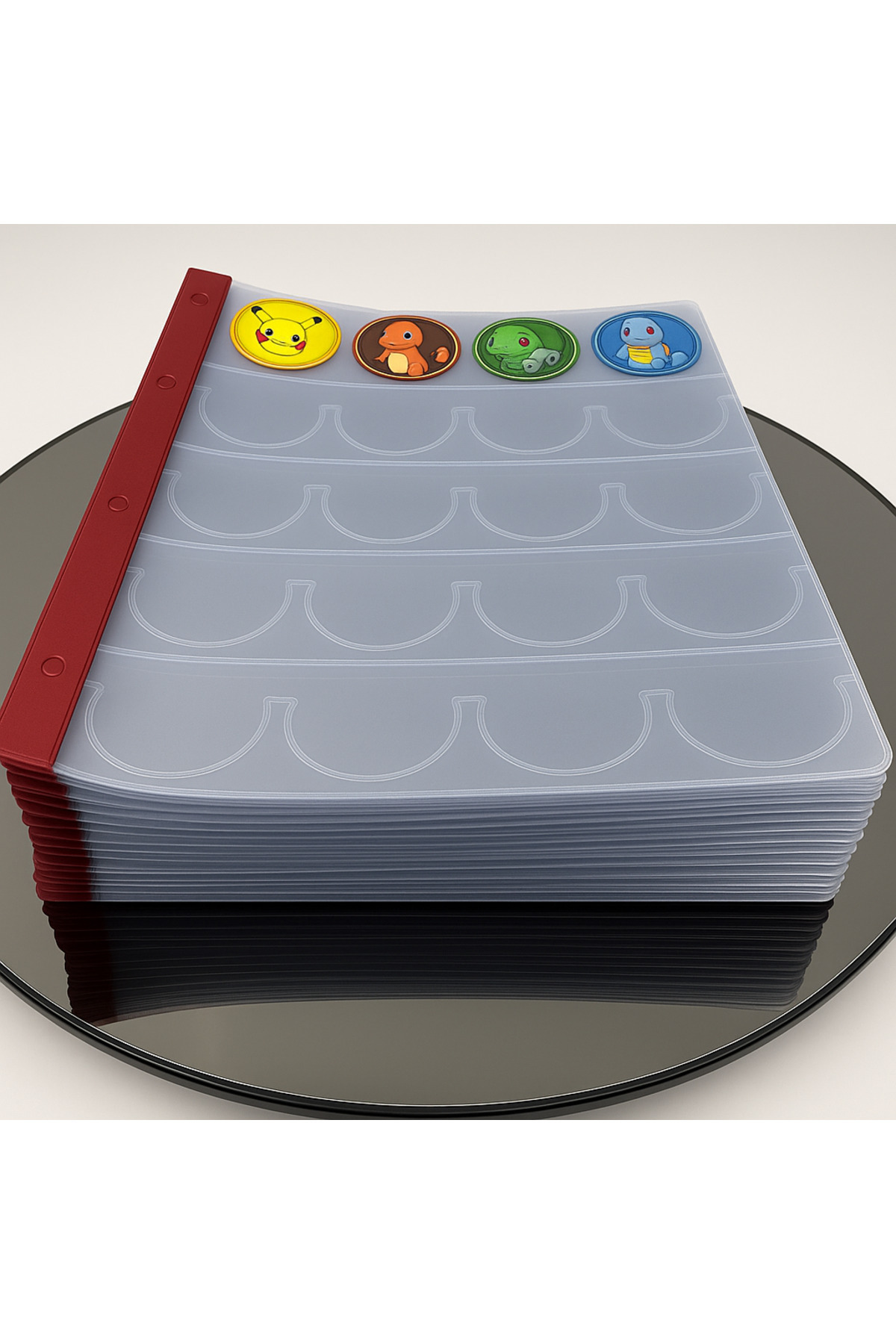 taso8090 Pokemon - Taso Föyü (8 ADET) - (TOPLAM 160 ADET TASO ALIYOR) - (4CM ÜRÜNLER SIĞMAKTADIR)