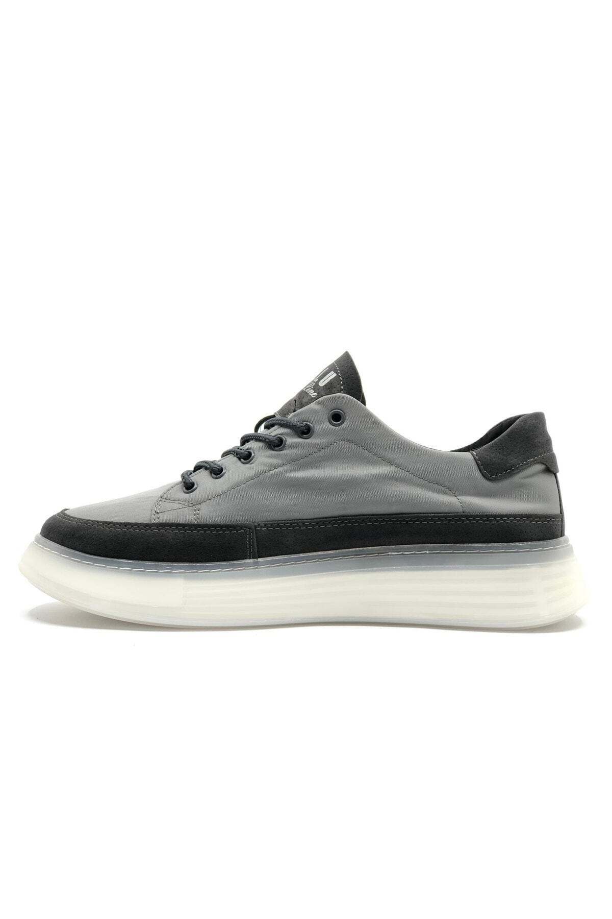 کفش اسپرت مردانه Monster Sneakers AST05545 — خاکستری AST05545-T — تصویر 3 از 5