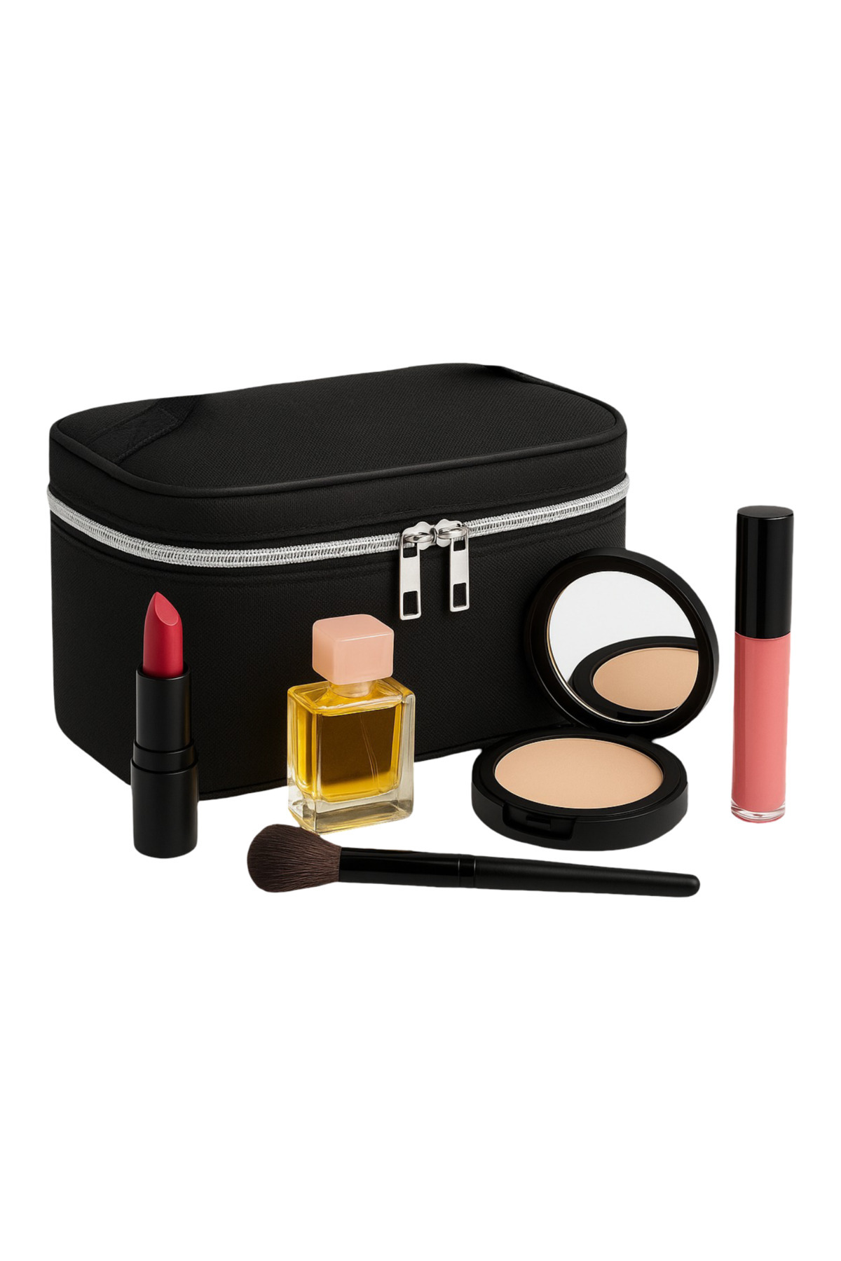 NS reliable Ns Captain Seyahat Makyaj Organizatörü Makyaj Çantası,çok Fonksiyonlu Kozmetik Çanta