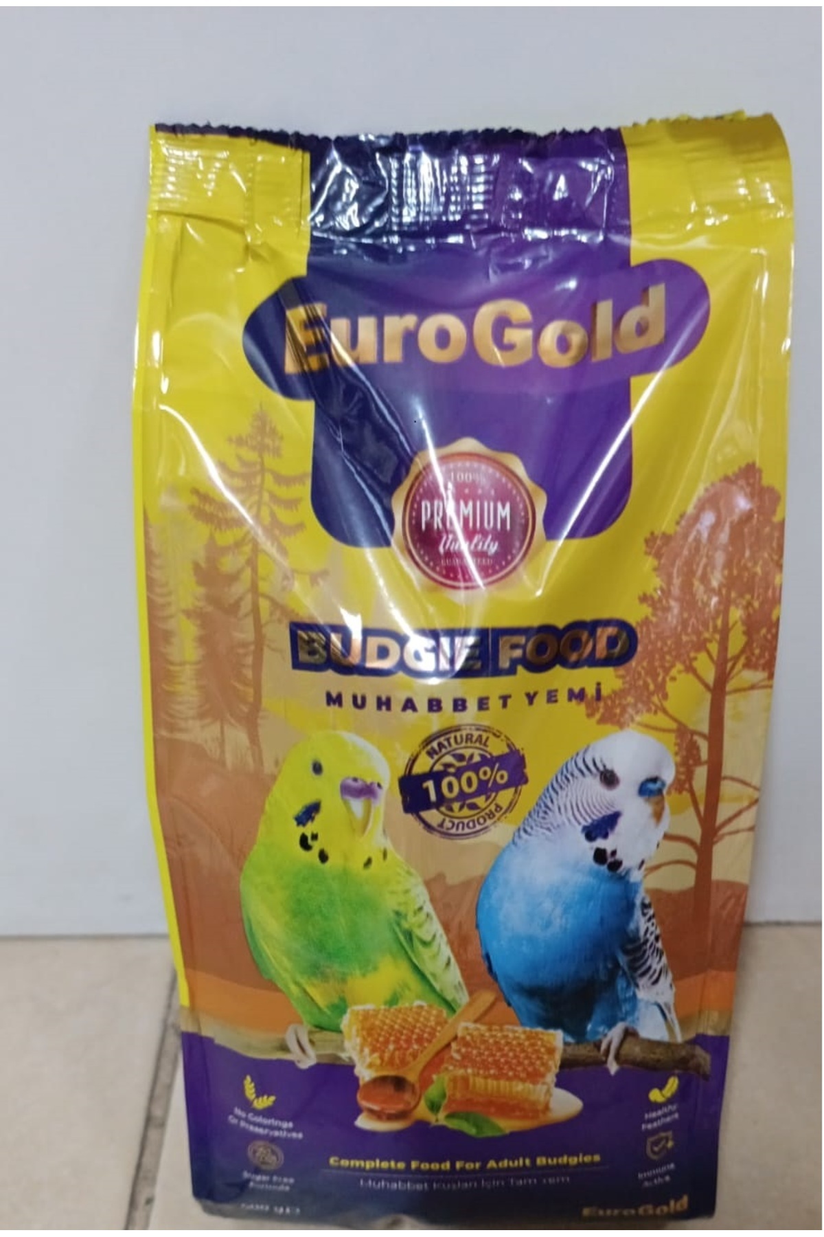 EuroGold Muhabbet Kuşu Yemi 500 Gr-xPet181-10003.01